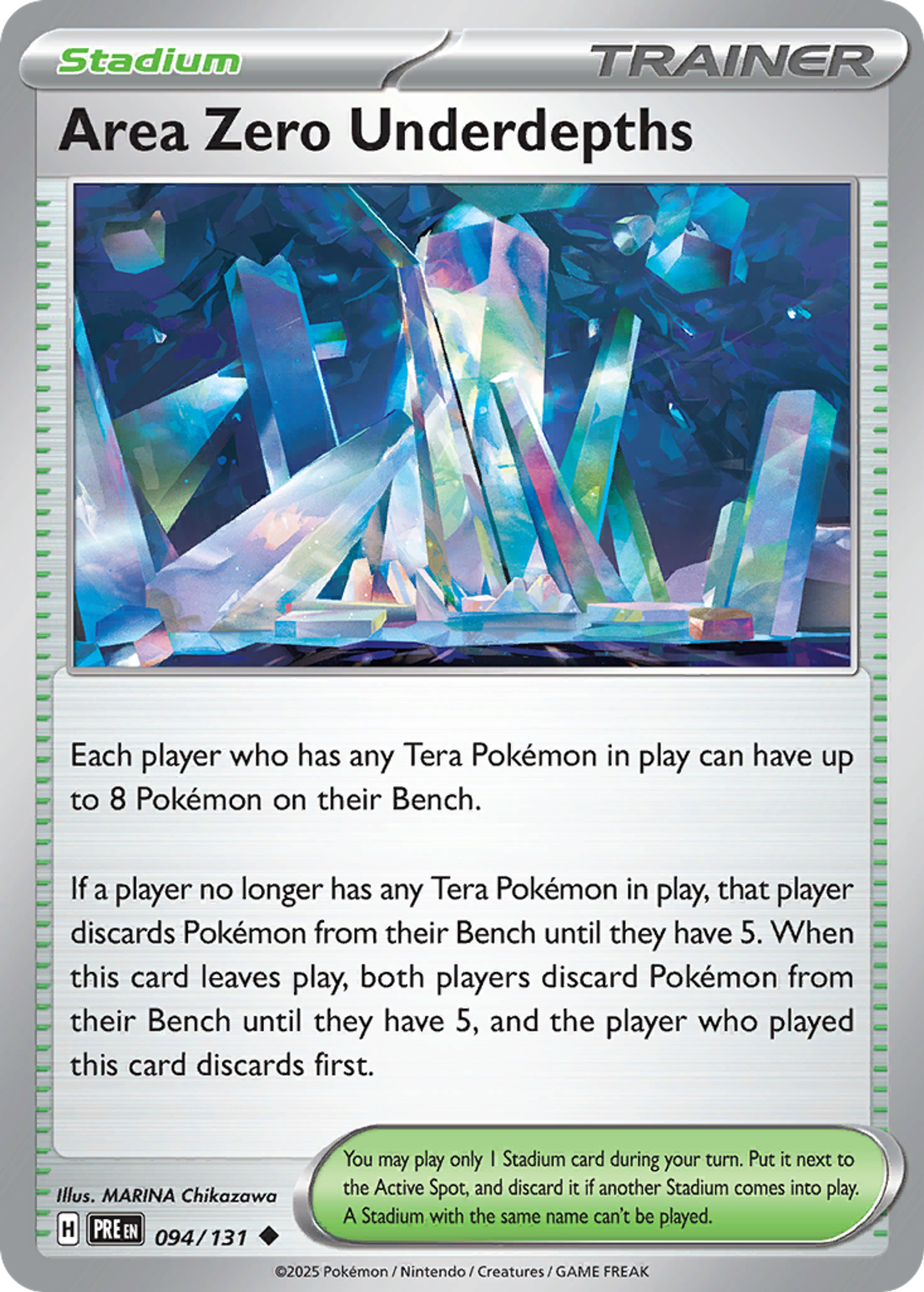 Area Zero Underdepths — SV: Prismatic Evolutions — Pokémon