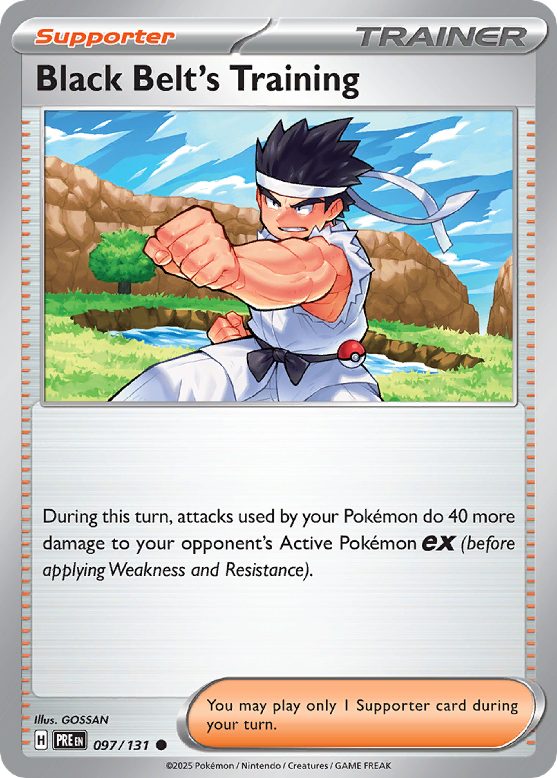 Black Belt's Training — SV: Prismatic Evolutions — Pokemon
