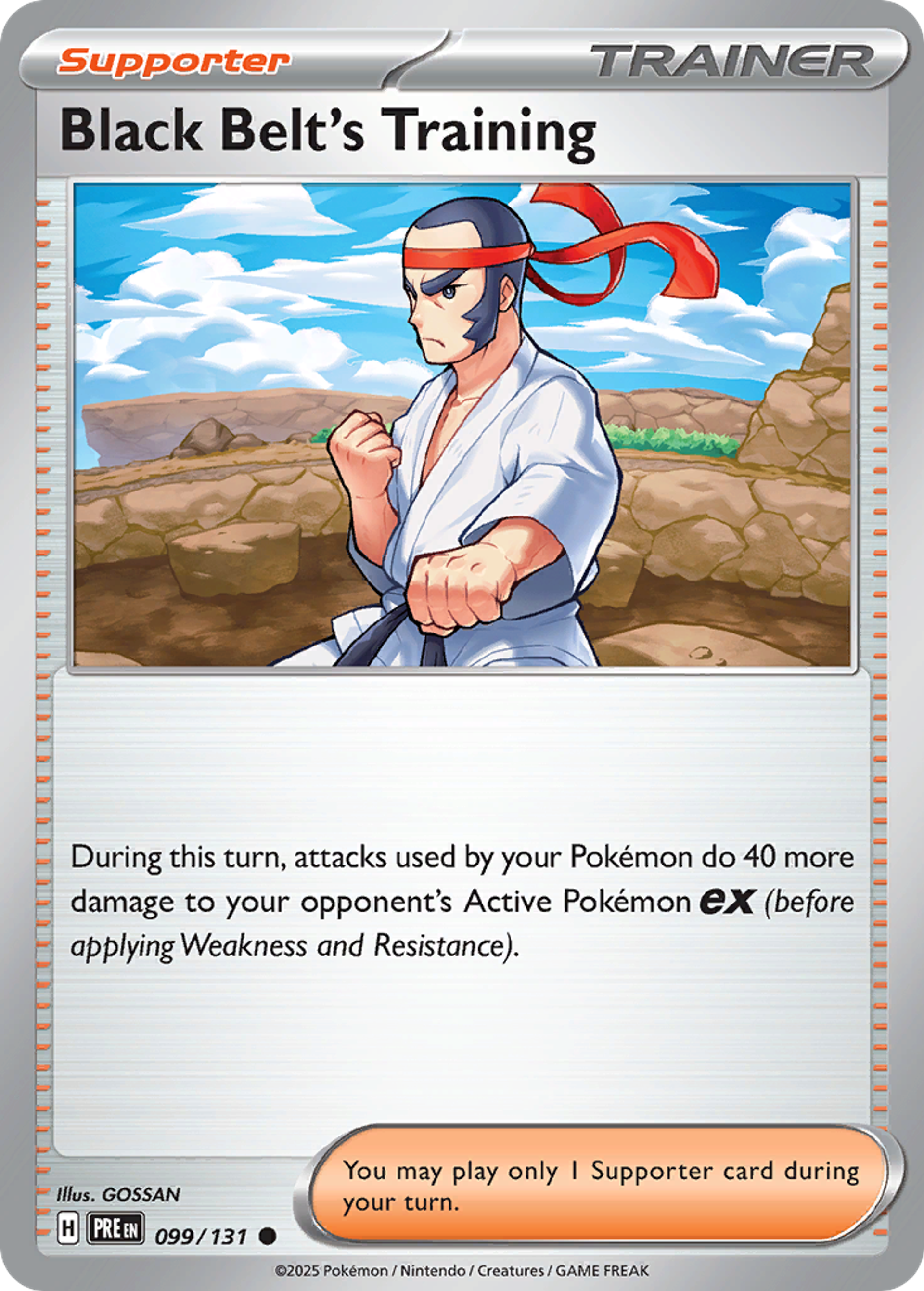 Black Belt's Training — SV: Prismatic Evolutions — Pokémon