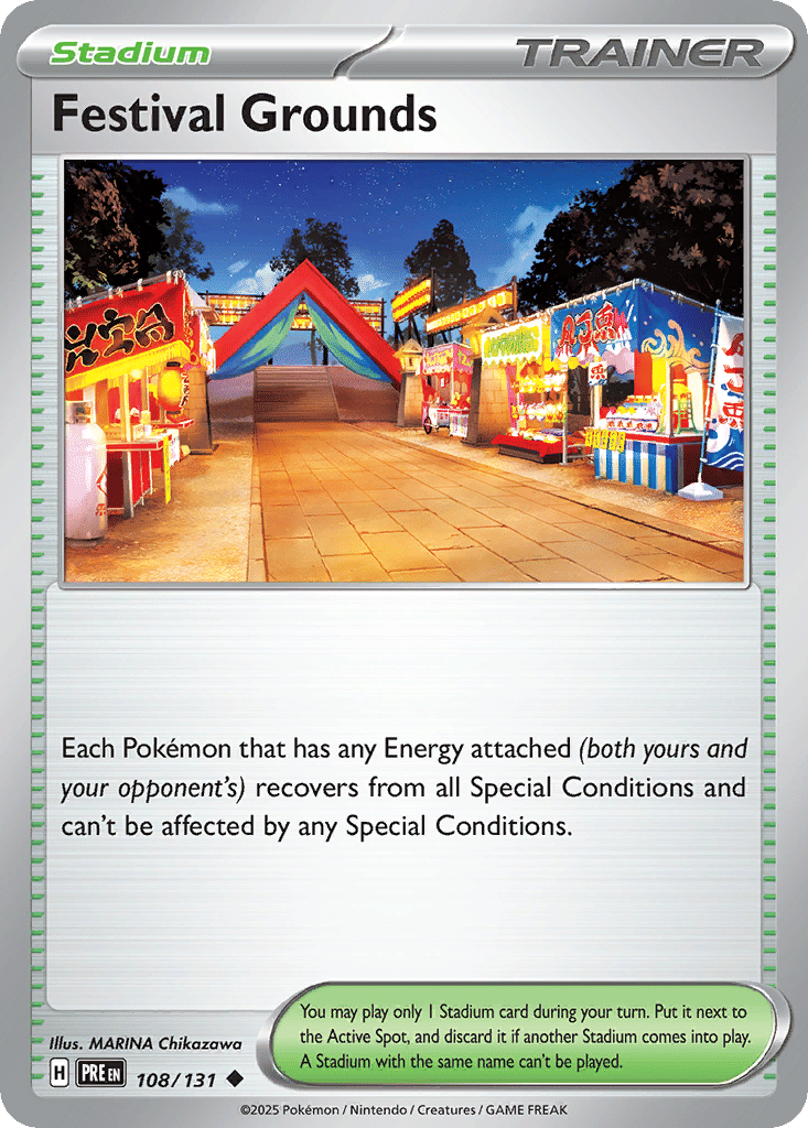 Festival Grounds — SV: Prismatic Evolutions — Pokemon