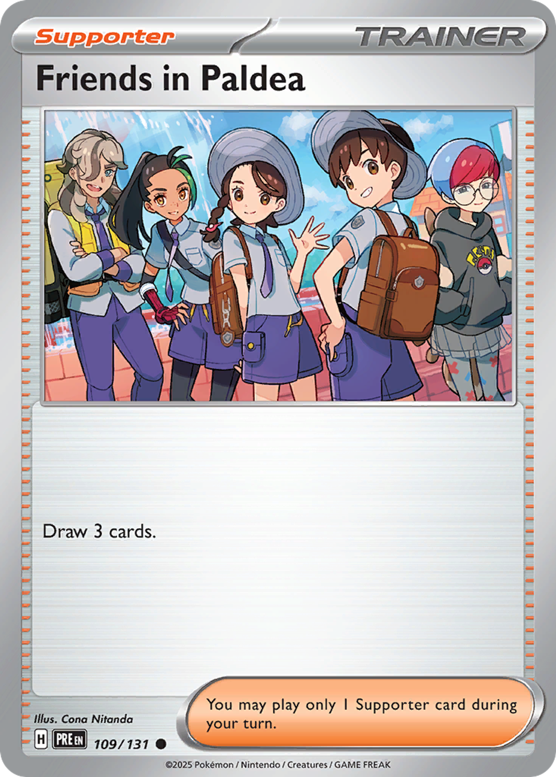 Friends in Paldea — SV: Prismatic Evolutions — Pokémon