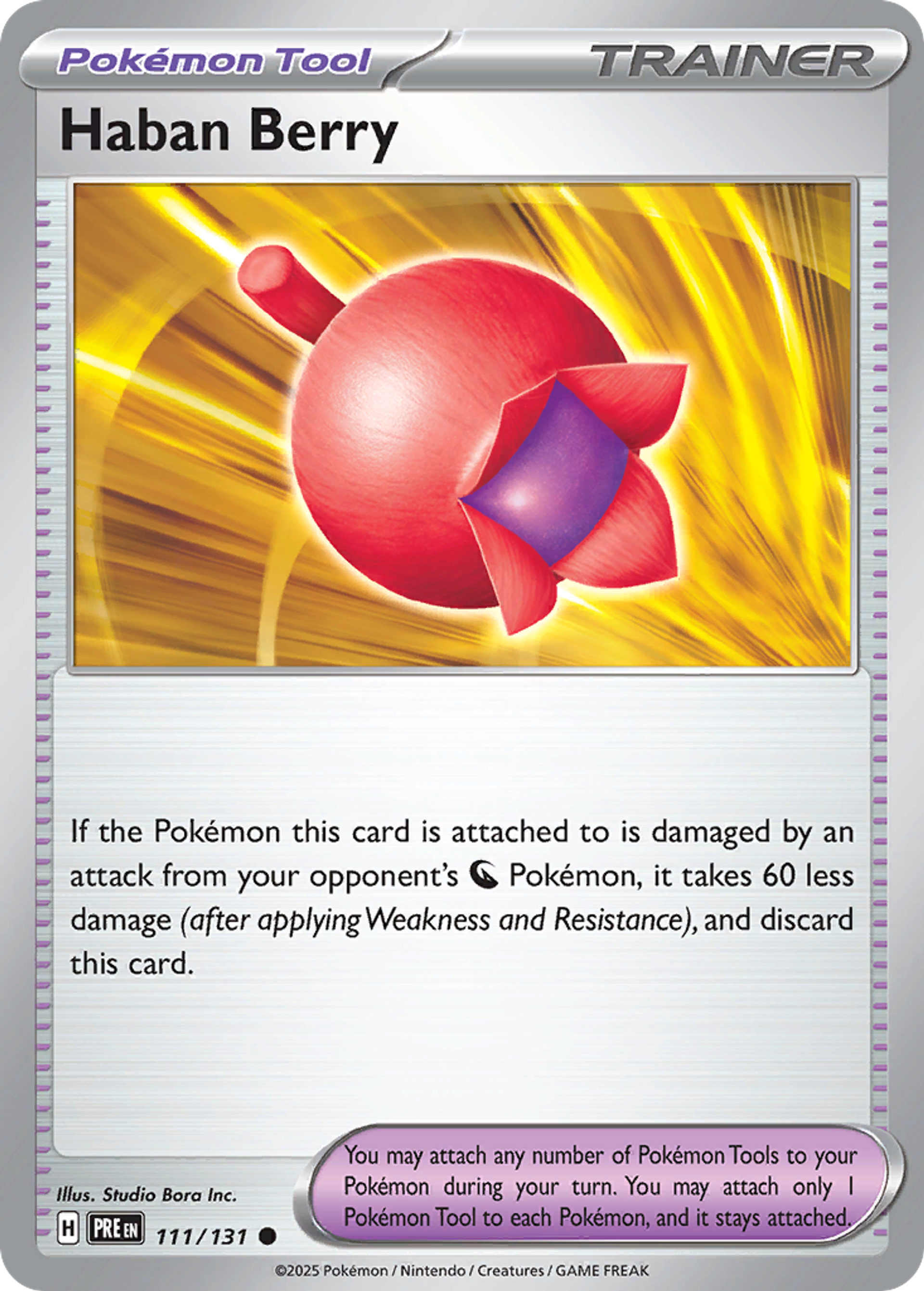 Haban Berry — SV: Prismatic Evolutions — Pokémon