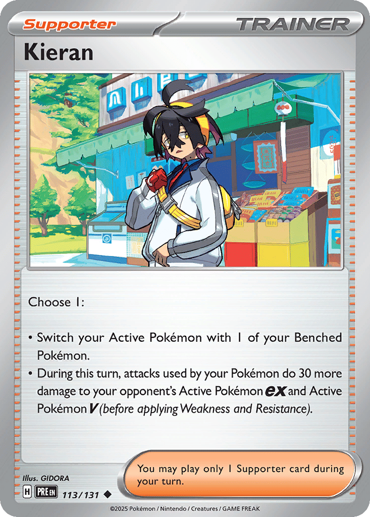 Kieran — SV: Prismatic Evolutions — Pokemon