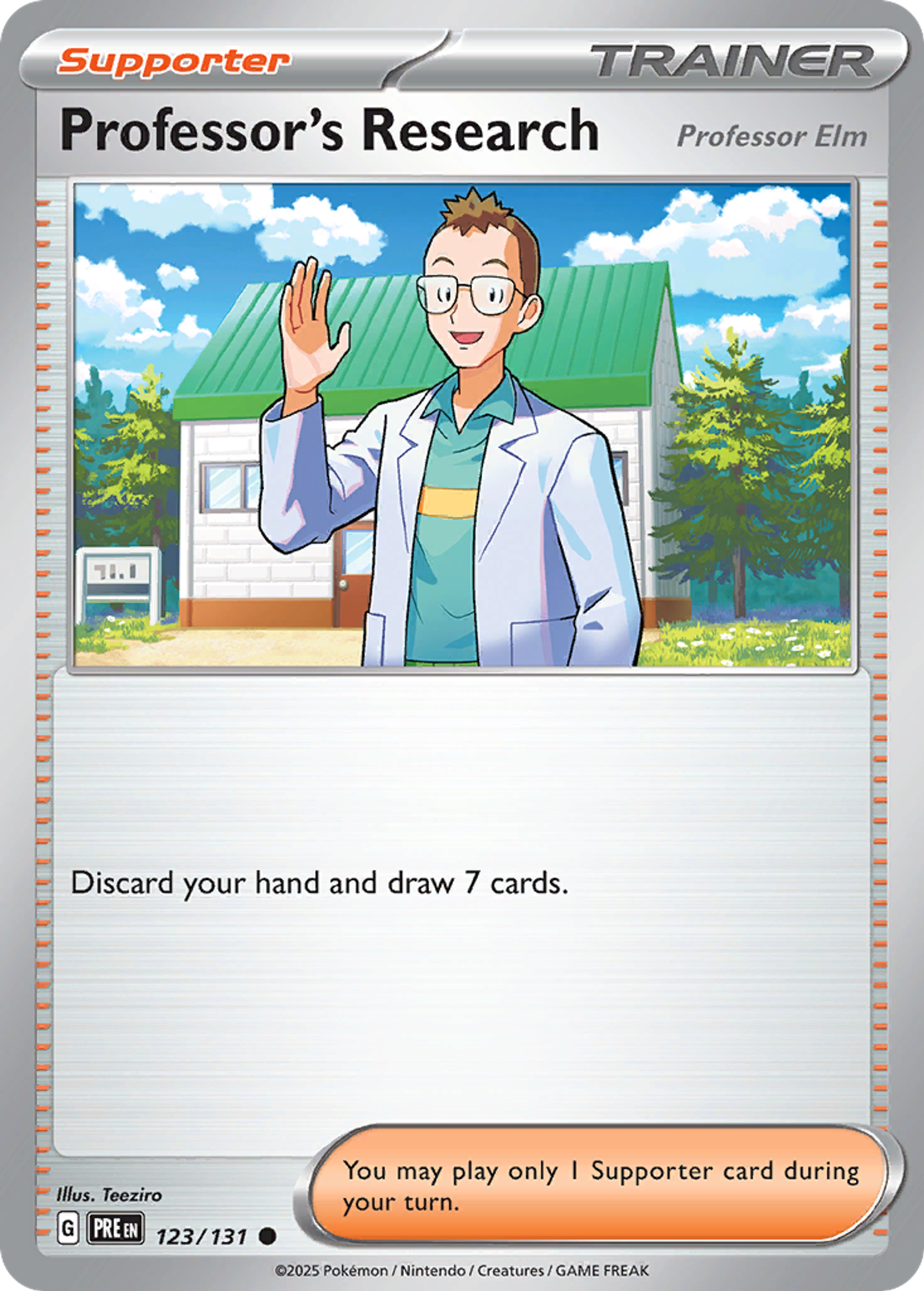 Professor's Research — SV: Prismatic Evolutions — Pokémon