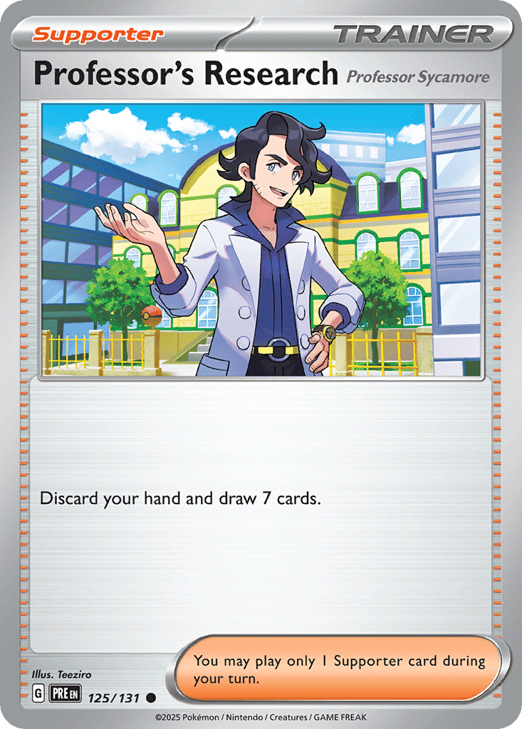Professor's Research — SV: Prismatic Evolutions — Pokemon