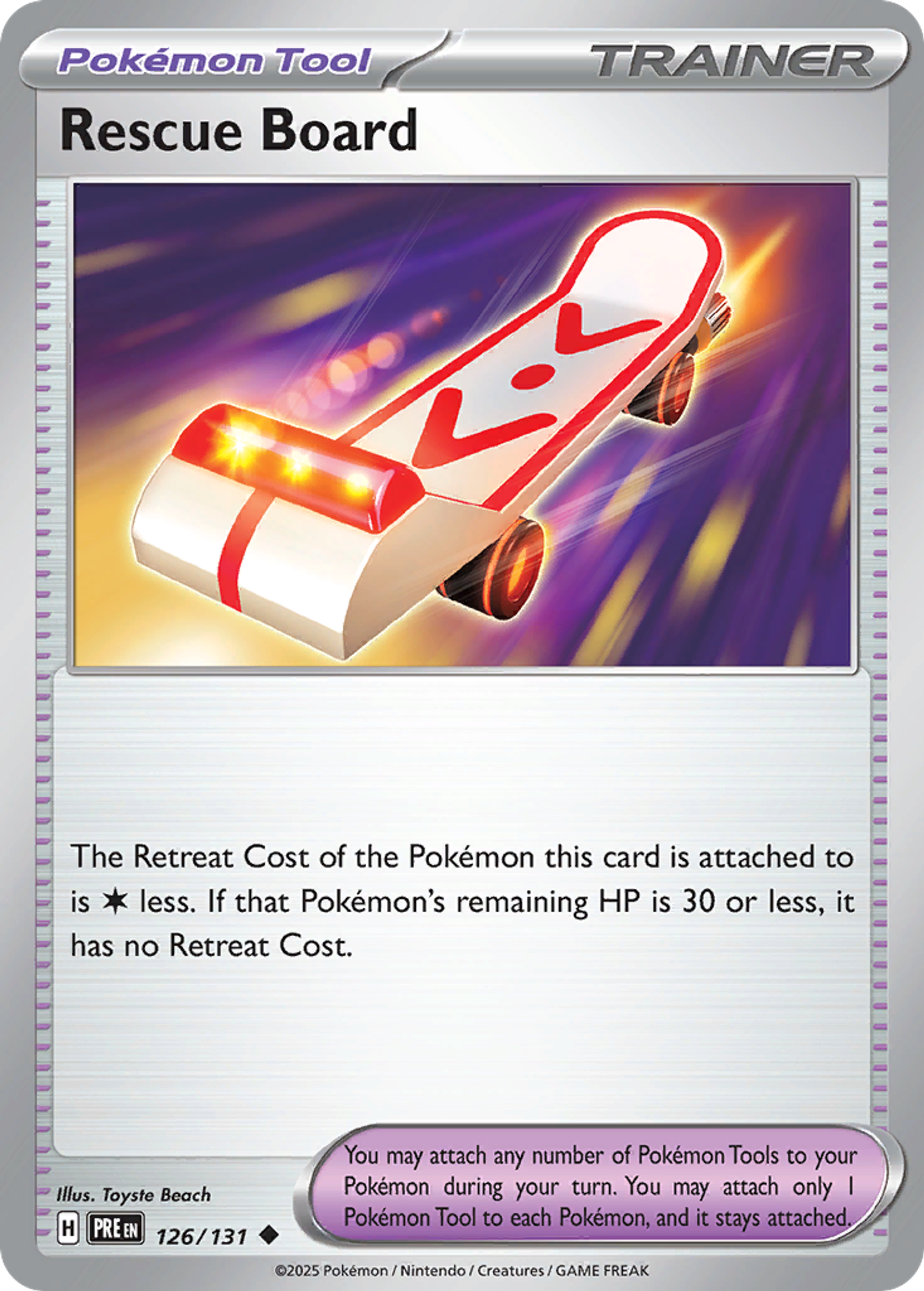 Rescue Board — SV: Prismatic Evolutions — Pokémon