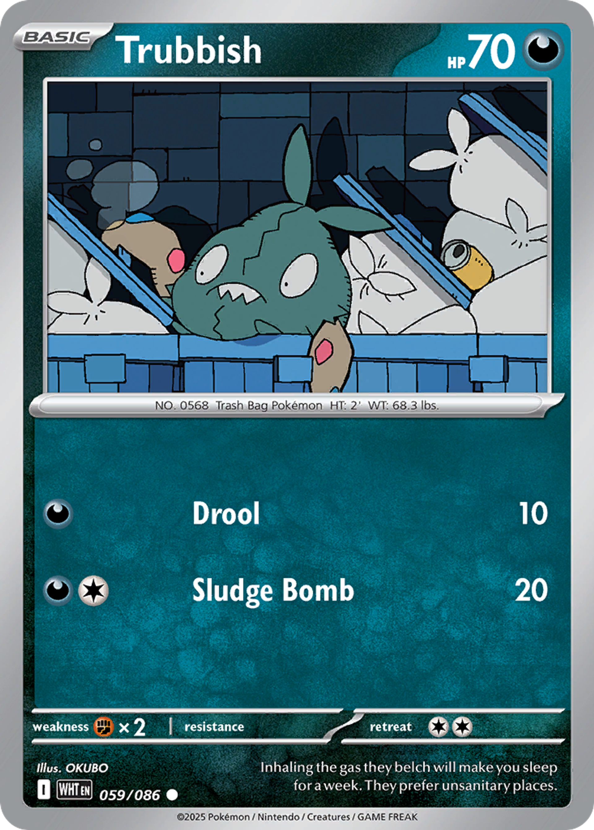 Trubbish — SV: White Flare — Pokemon
