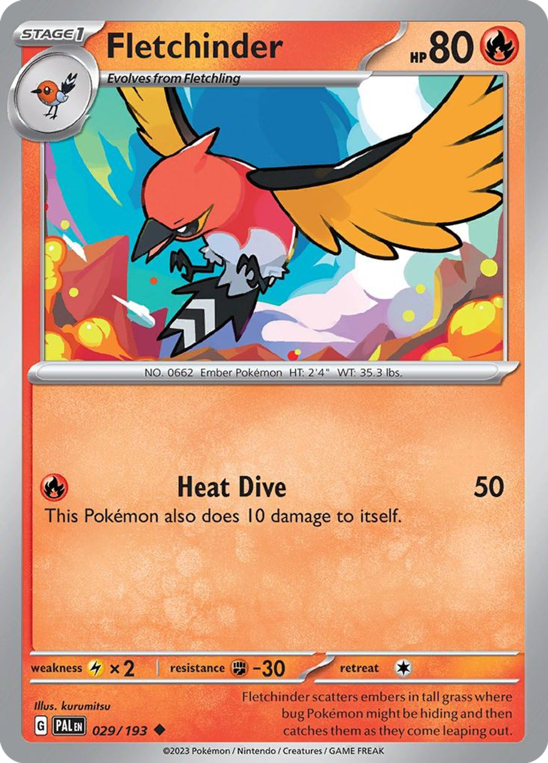 Braisillon — SV02: Paldea Evolved — Pokemon