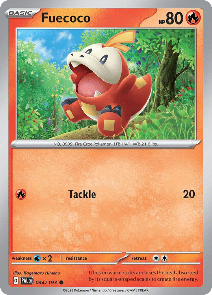 Chochodile — SV02: Paldea Evolved — Pokemon
