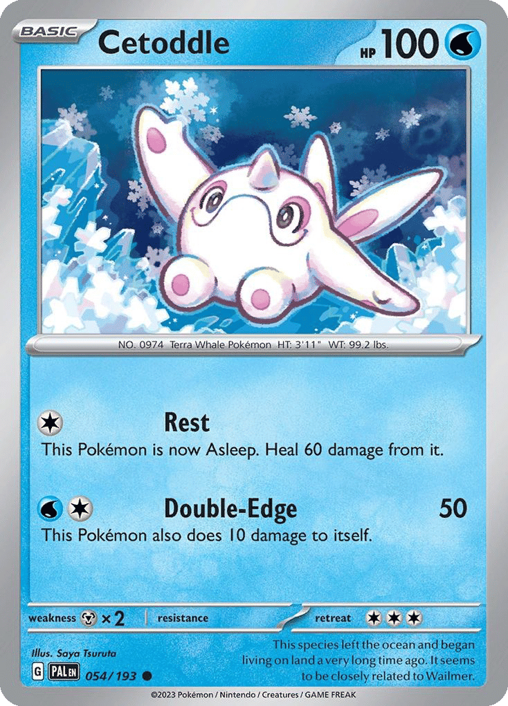 Cetoddle — SV02: Paldea Evolved — Pokémon