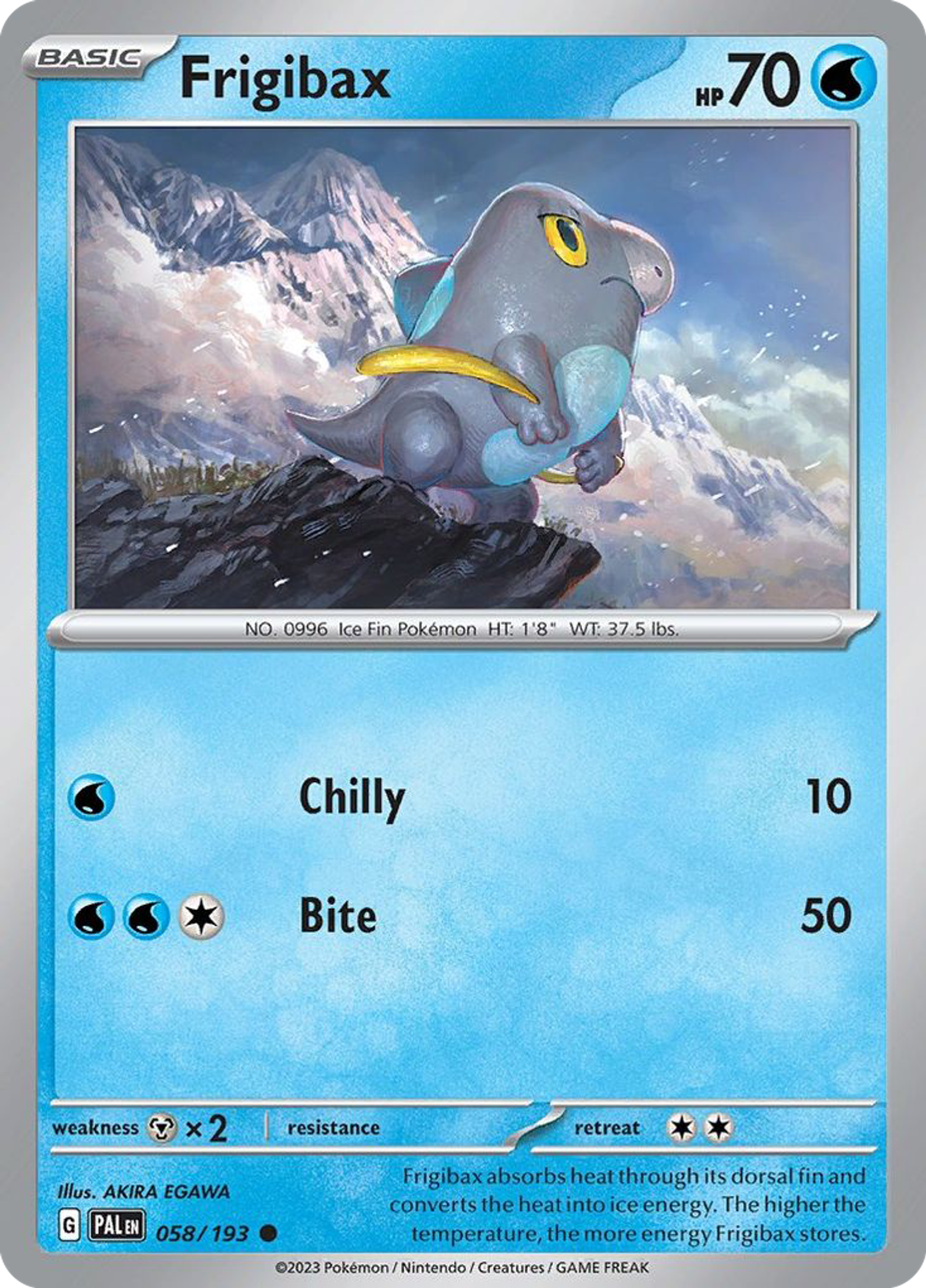 Frigodo — SV02: Paldea Evolved — Pokemon
