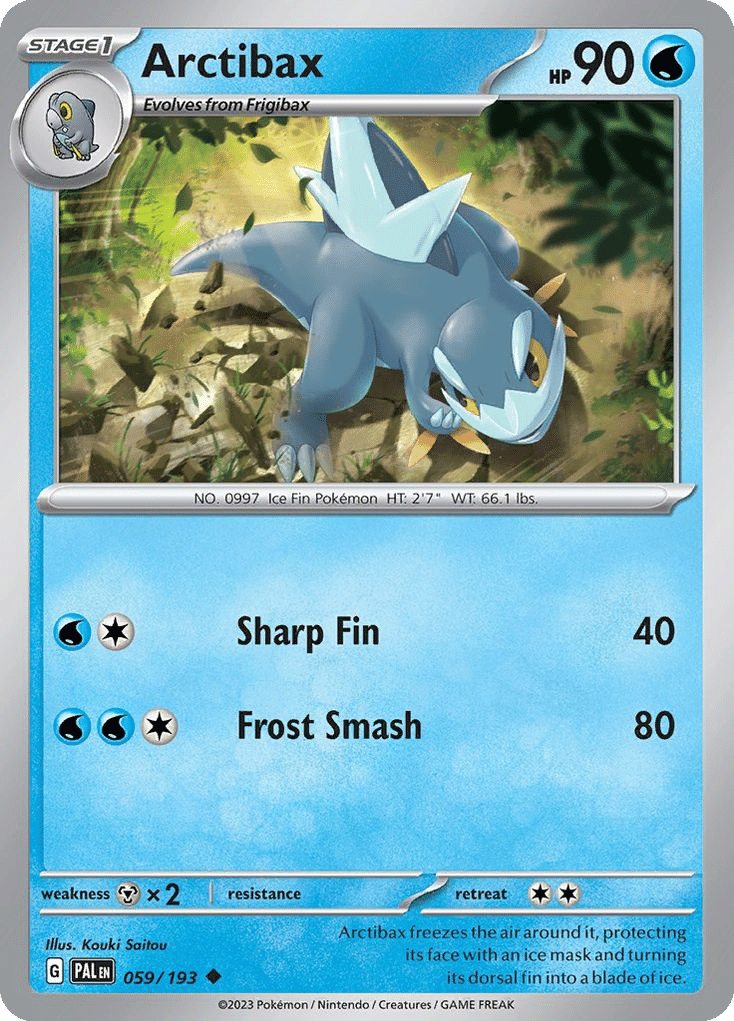 Arctibax — SV02: Paldea Evolved — Pokemon