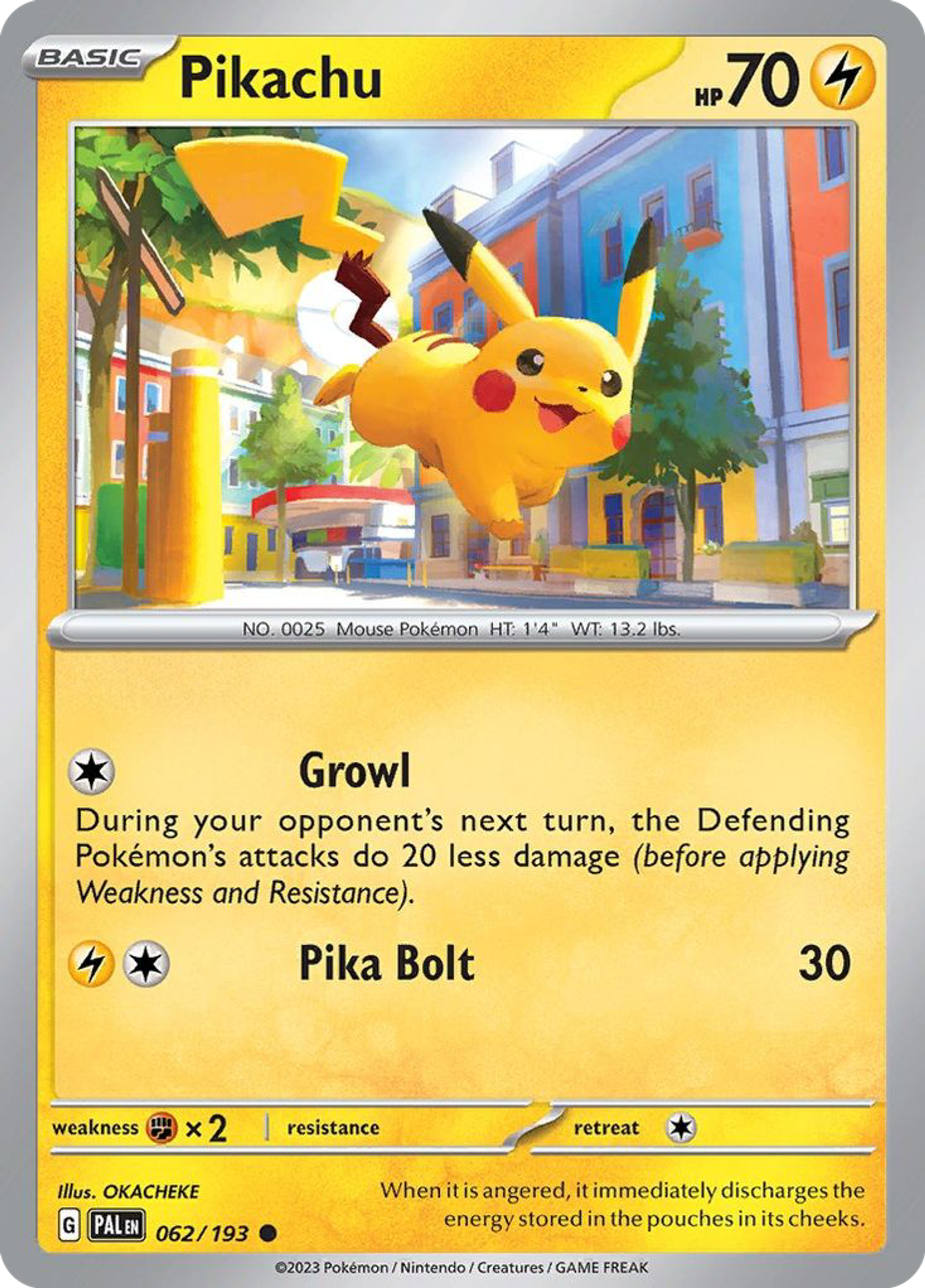 Pikachu — SV02: Paldea Evolved — Pokémon