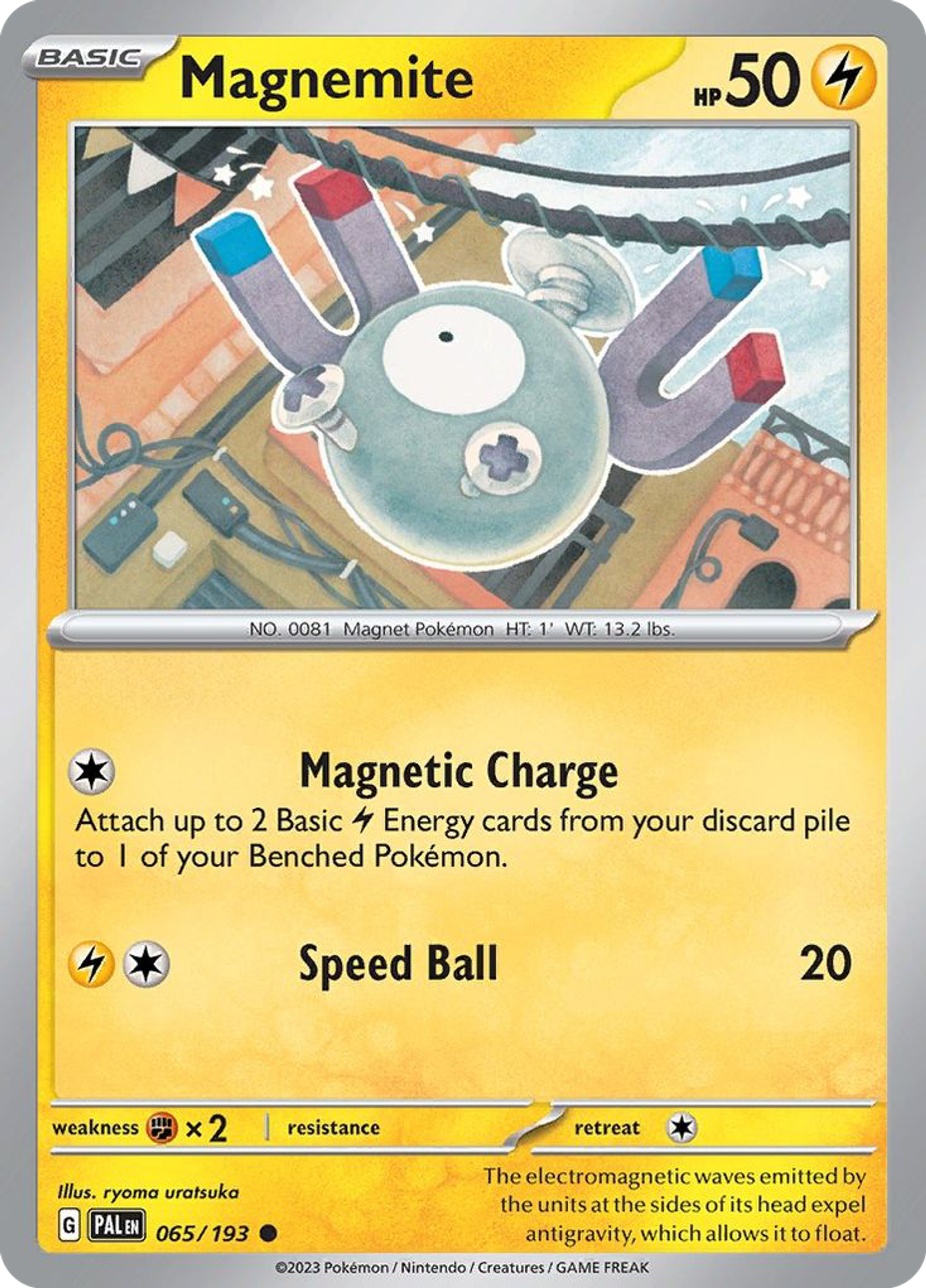 Magnemite — SV02: Paldea Evolved — Pokémon
