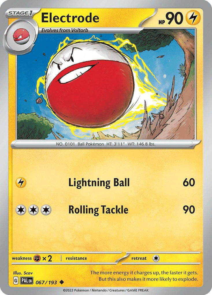 Electrode — SV02: Paldea Evolved — Pokemon