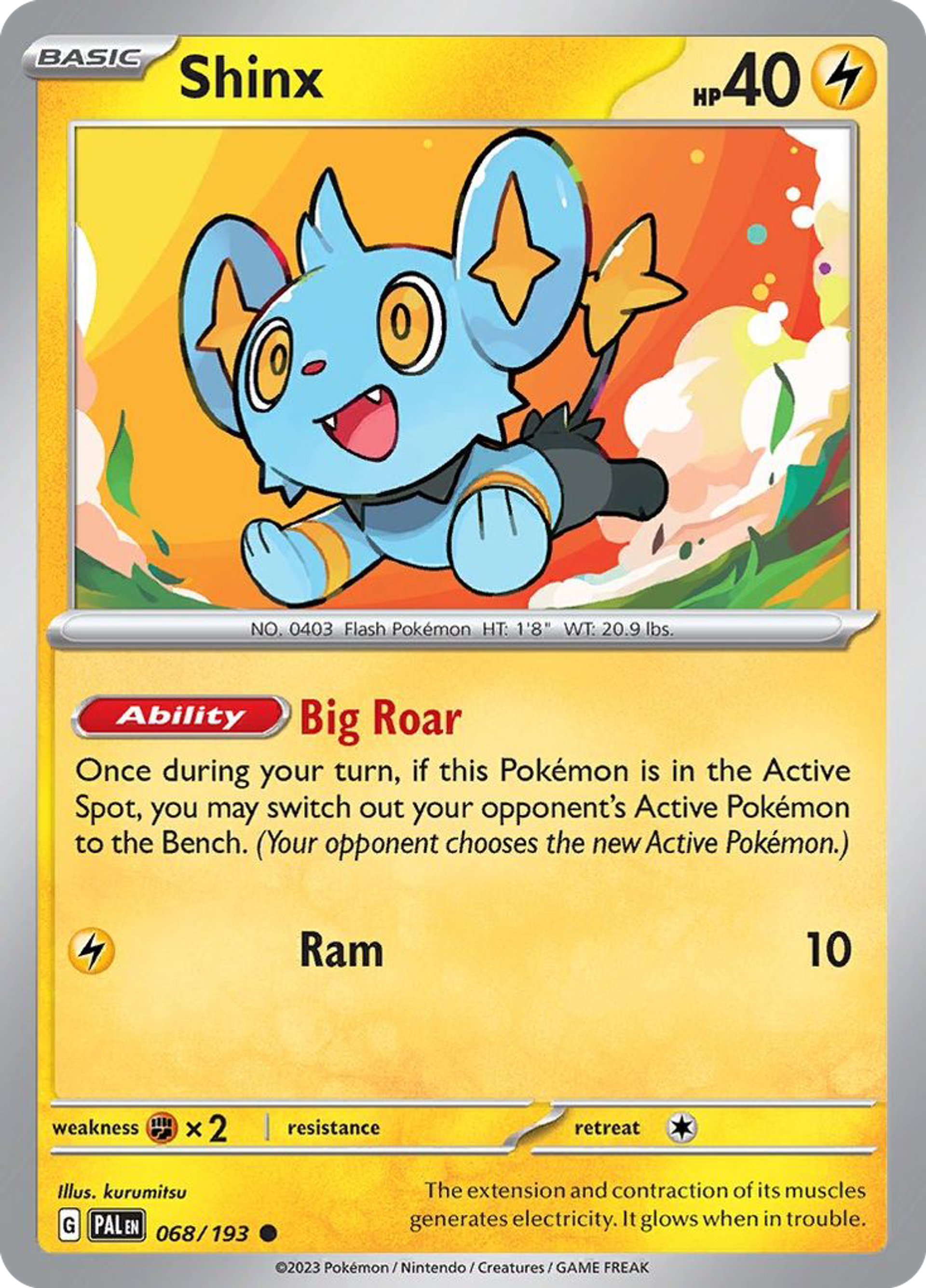 Shinx — SV02: Paldea Evolved — Pokémon
