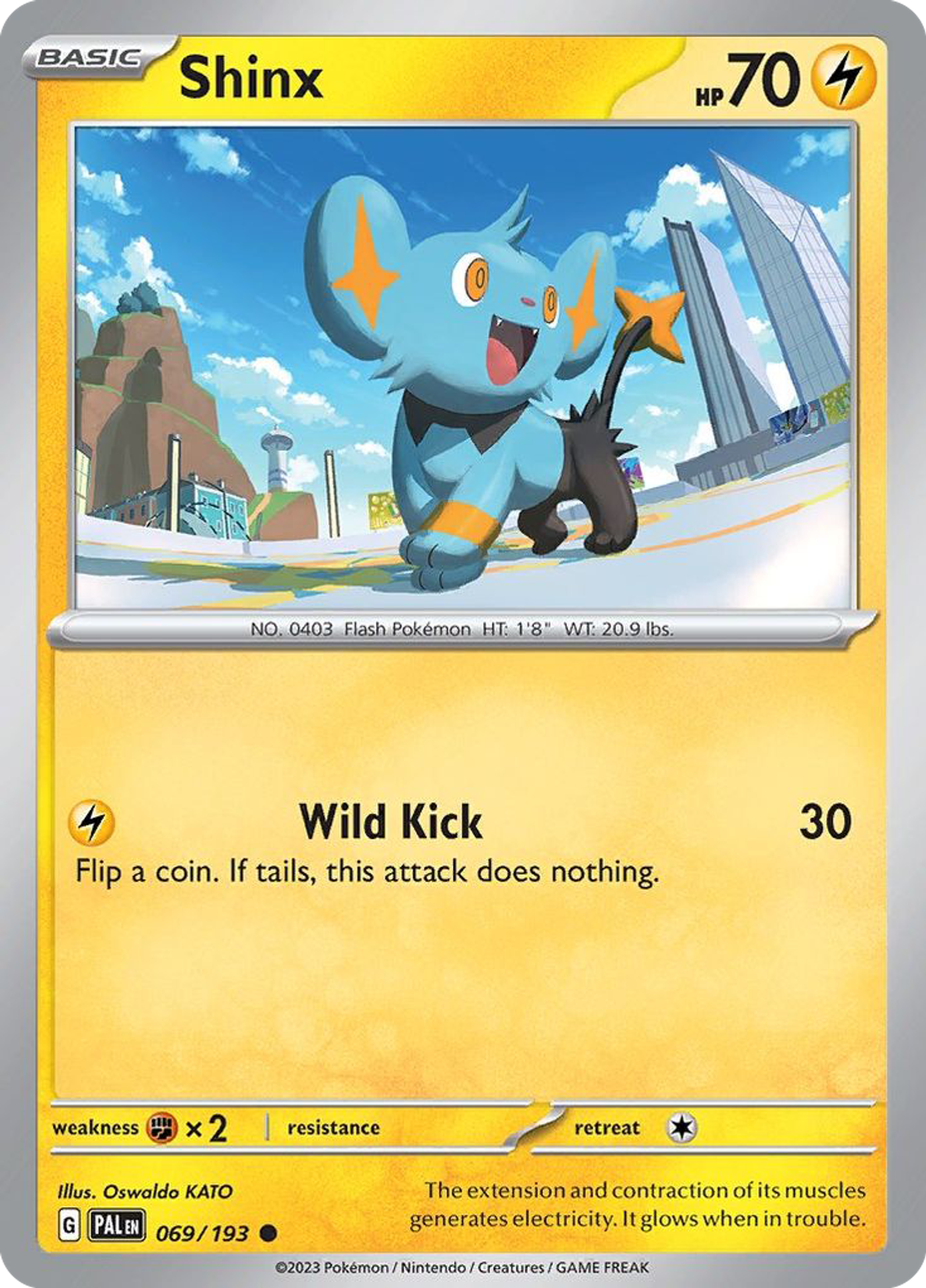 Shinx — SV02: Paldea Evolved — Pokémon