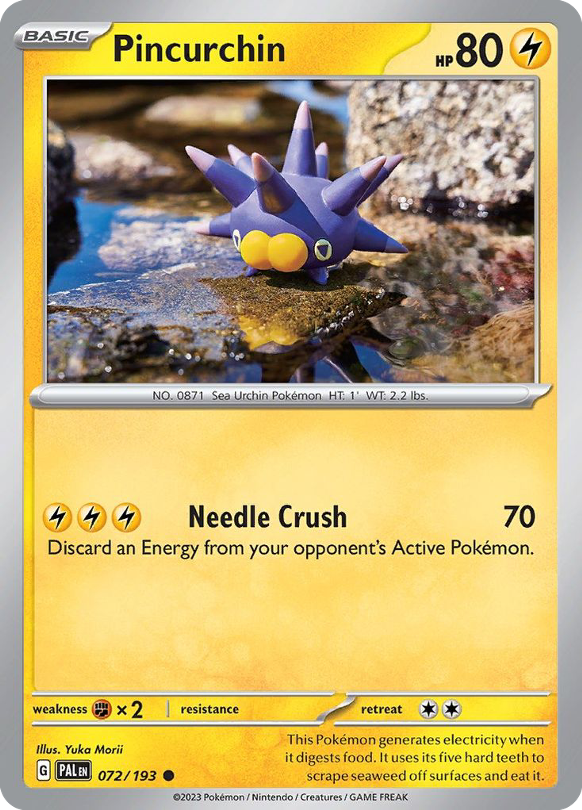 Pincurchin — SV02: Paldea Evolved — Pokémon