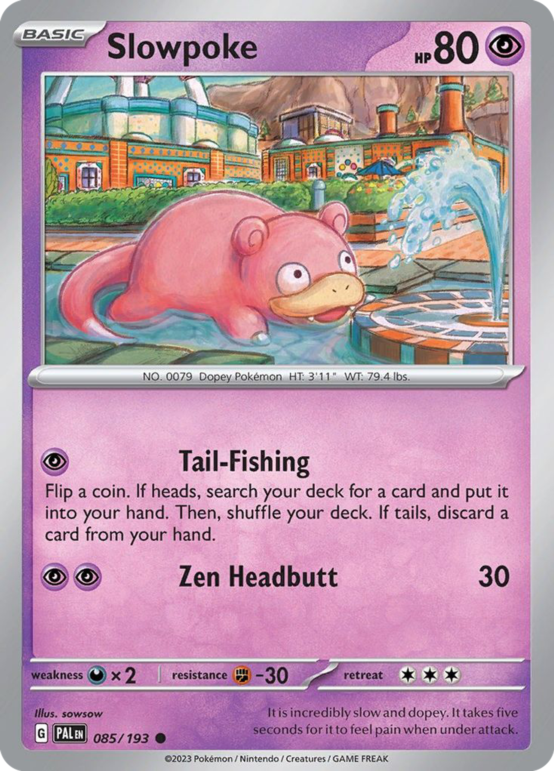Slowpoke — SV02: Paldea Evolved — Pokémon
