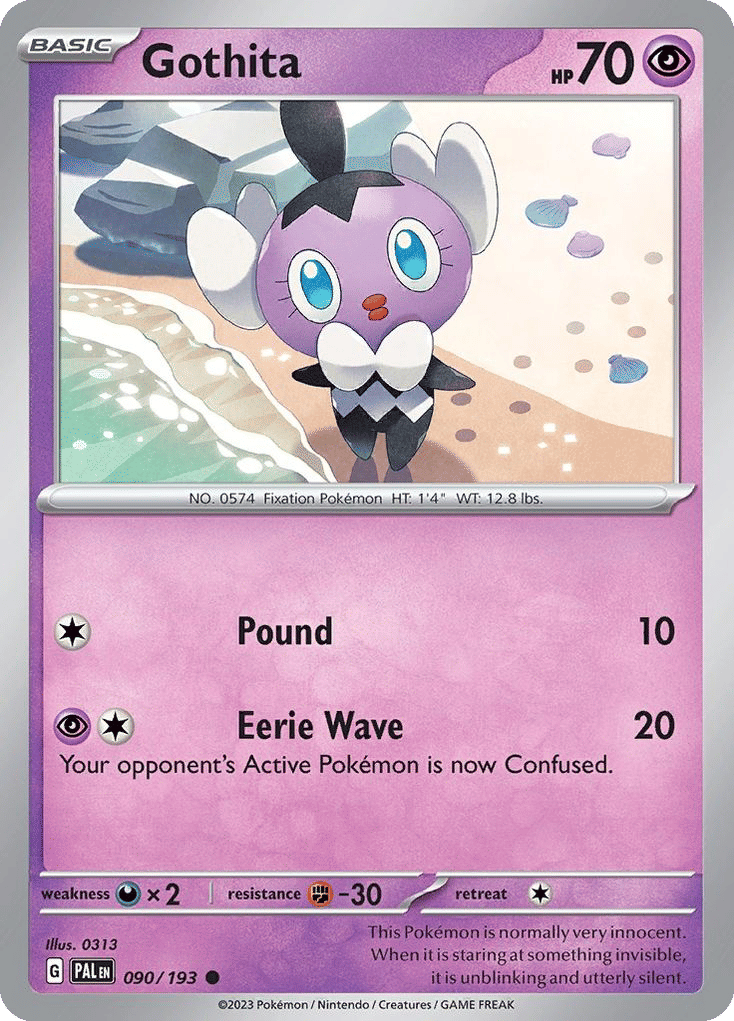 Gothita — SV02: Paldea Evolved — Pokemon