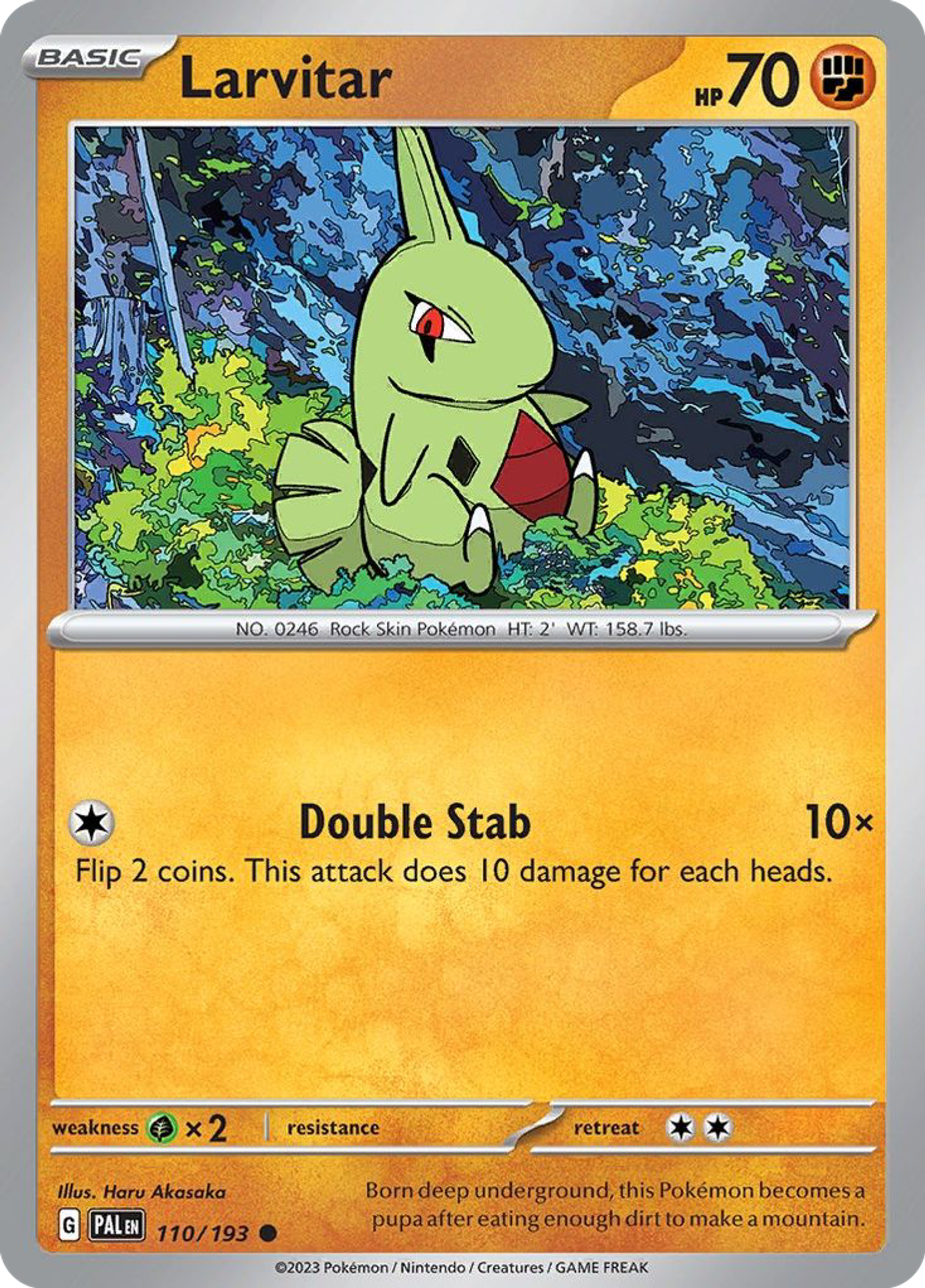 Larvitar — SV02: Paldea Evolved — Pokémon