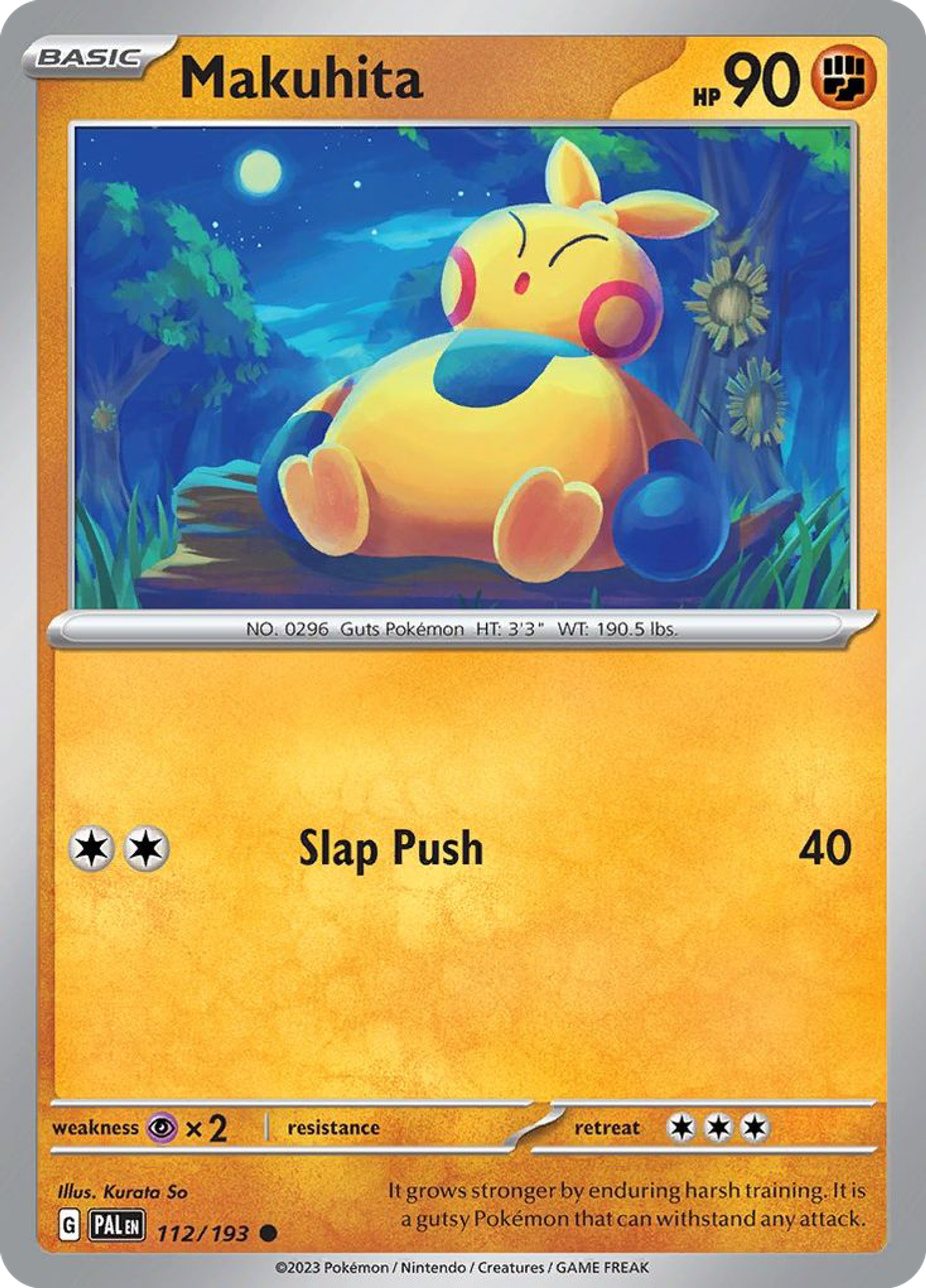 Makuhita — SV02: Paldea Evolved — Pokémon