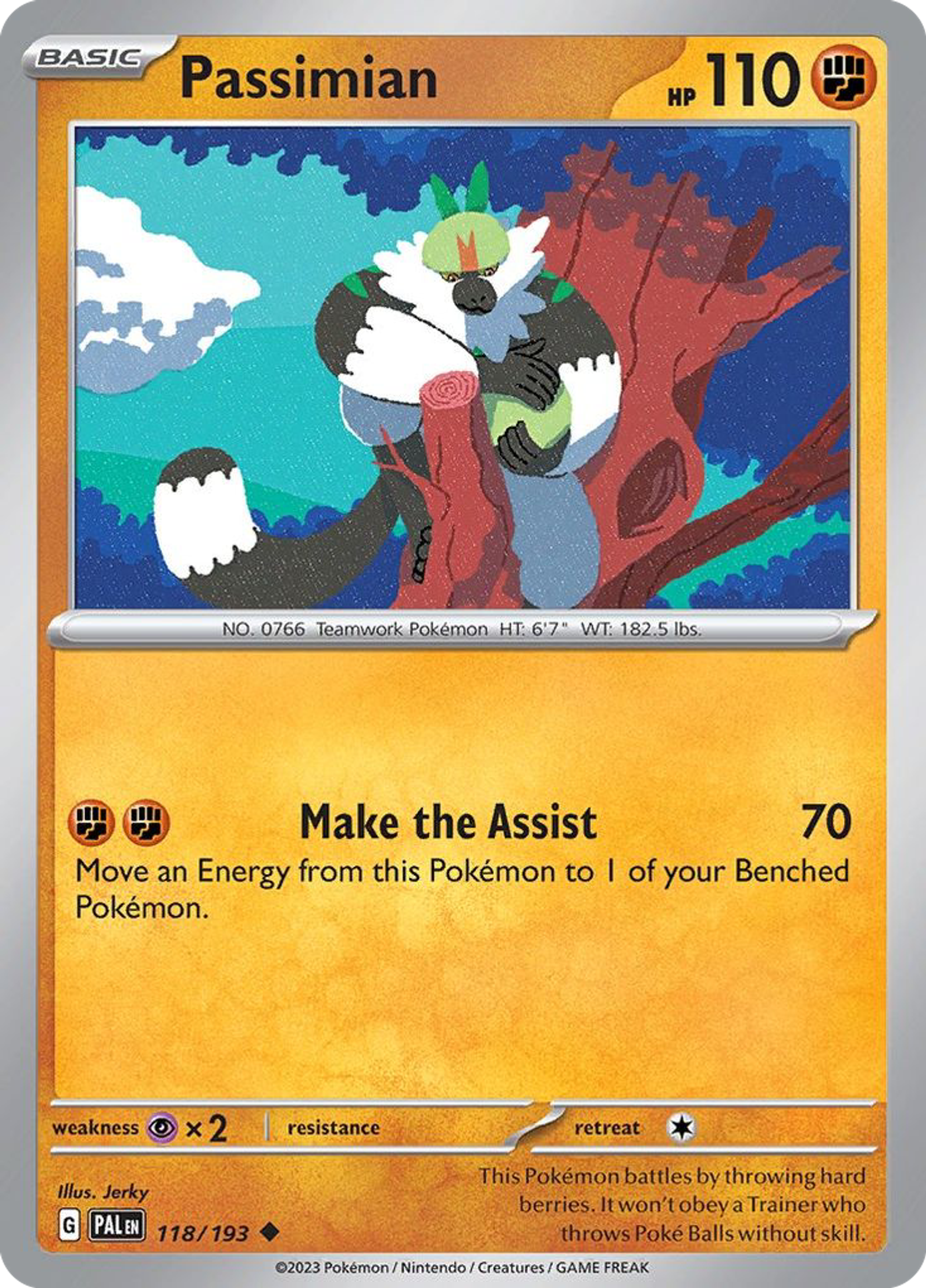 Passimian — SV02: Paldea Evolved — Pokémon
