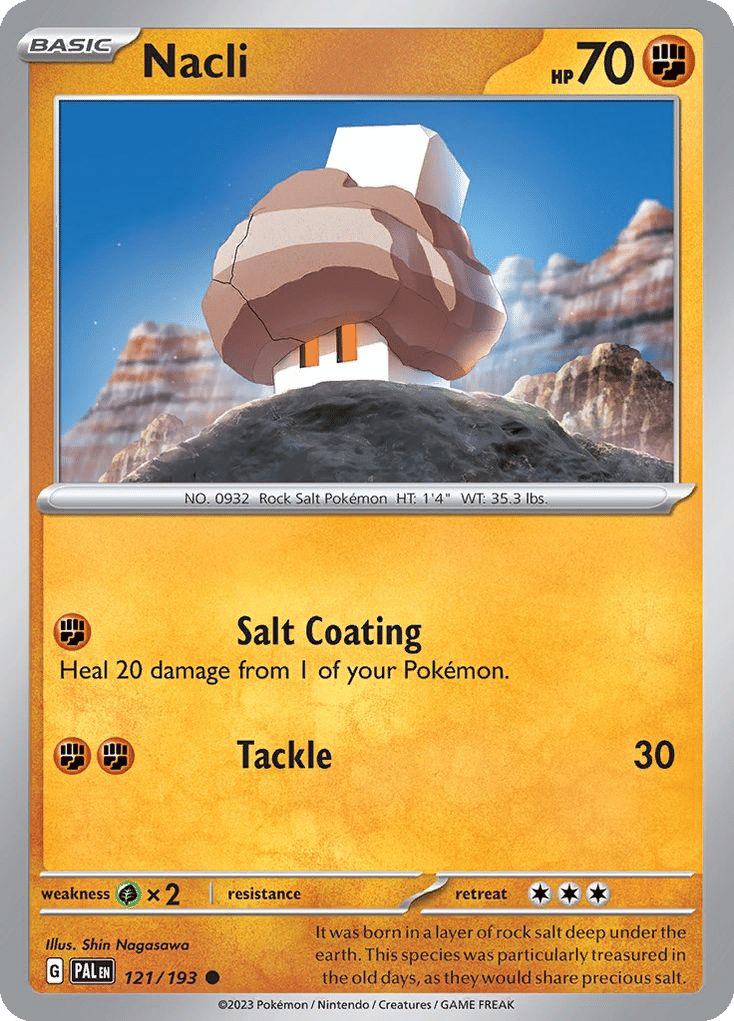 Nacli — SV02: Paldea Evolved — Pokemon