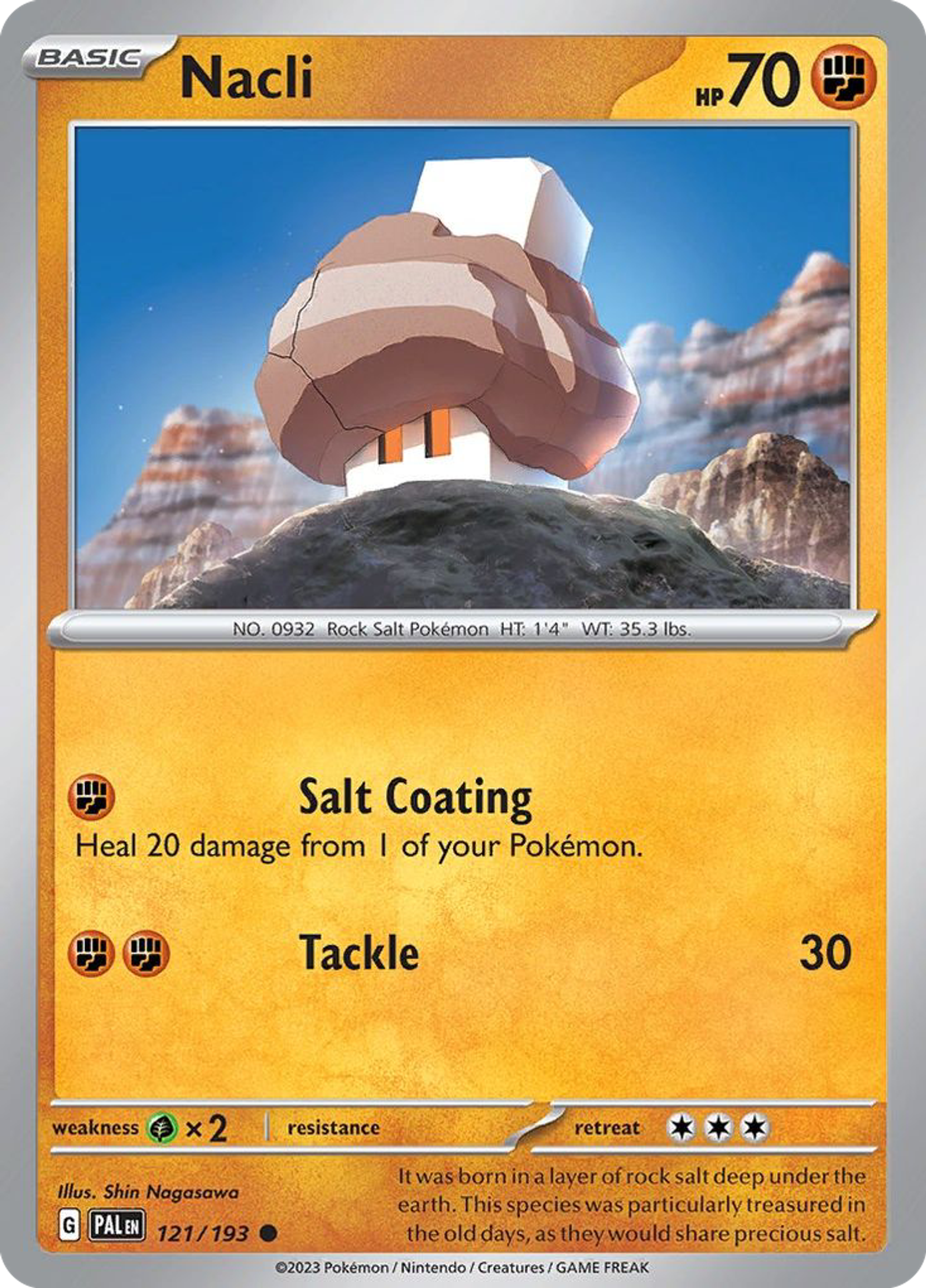Nacli — SV02: Paldea Evolved — Pokémon