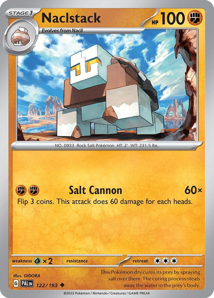 Naclstack — SV02: Paldea Evolved — Pokemon