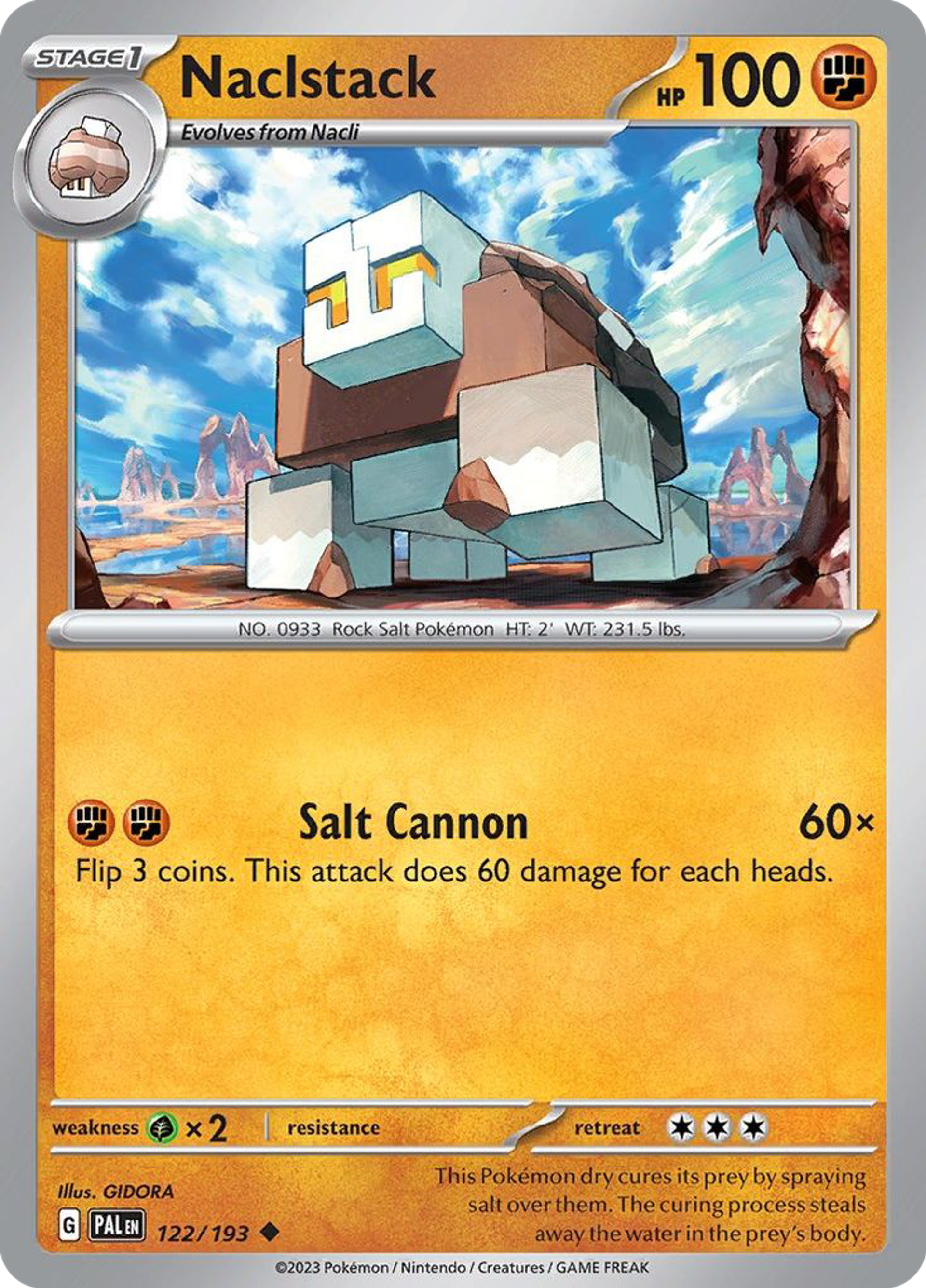 Naclstack — SV02: Paldea Evolved — Pokémon