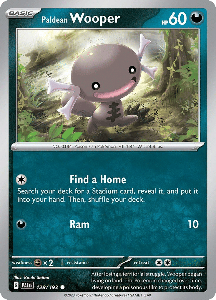 Paldean Wooper — SV02: Paldea Evolved — Pokemon