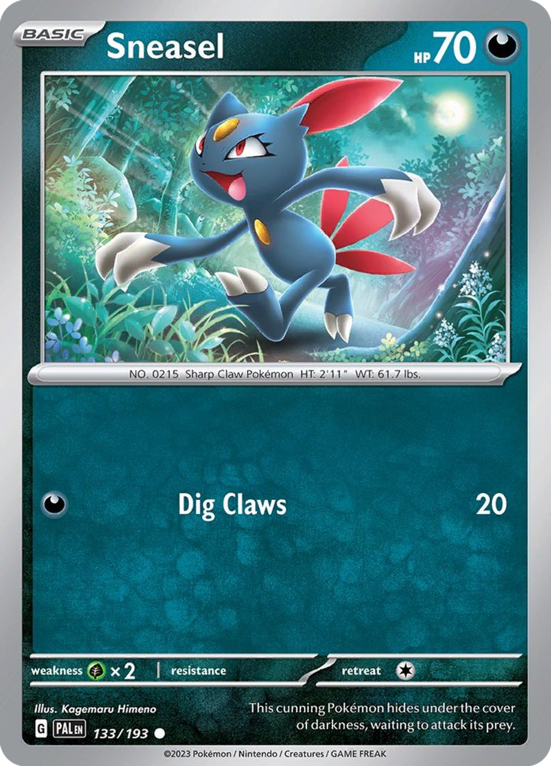 Sneasel — SV02: Paldea Evolved — Pokémon