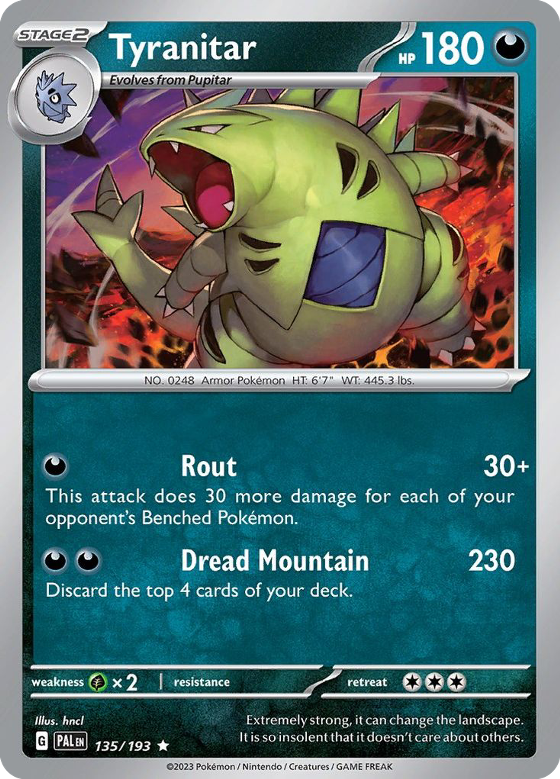 Tyranocif — SV02: Paldea Evolved — Pokemon