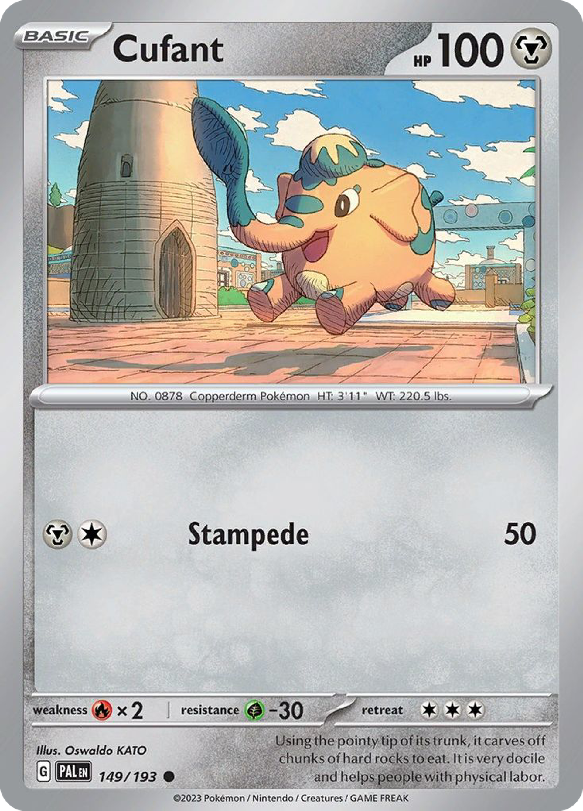 Cufant — SV02: Paldea Evolved — Pokémon