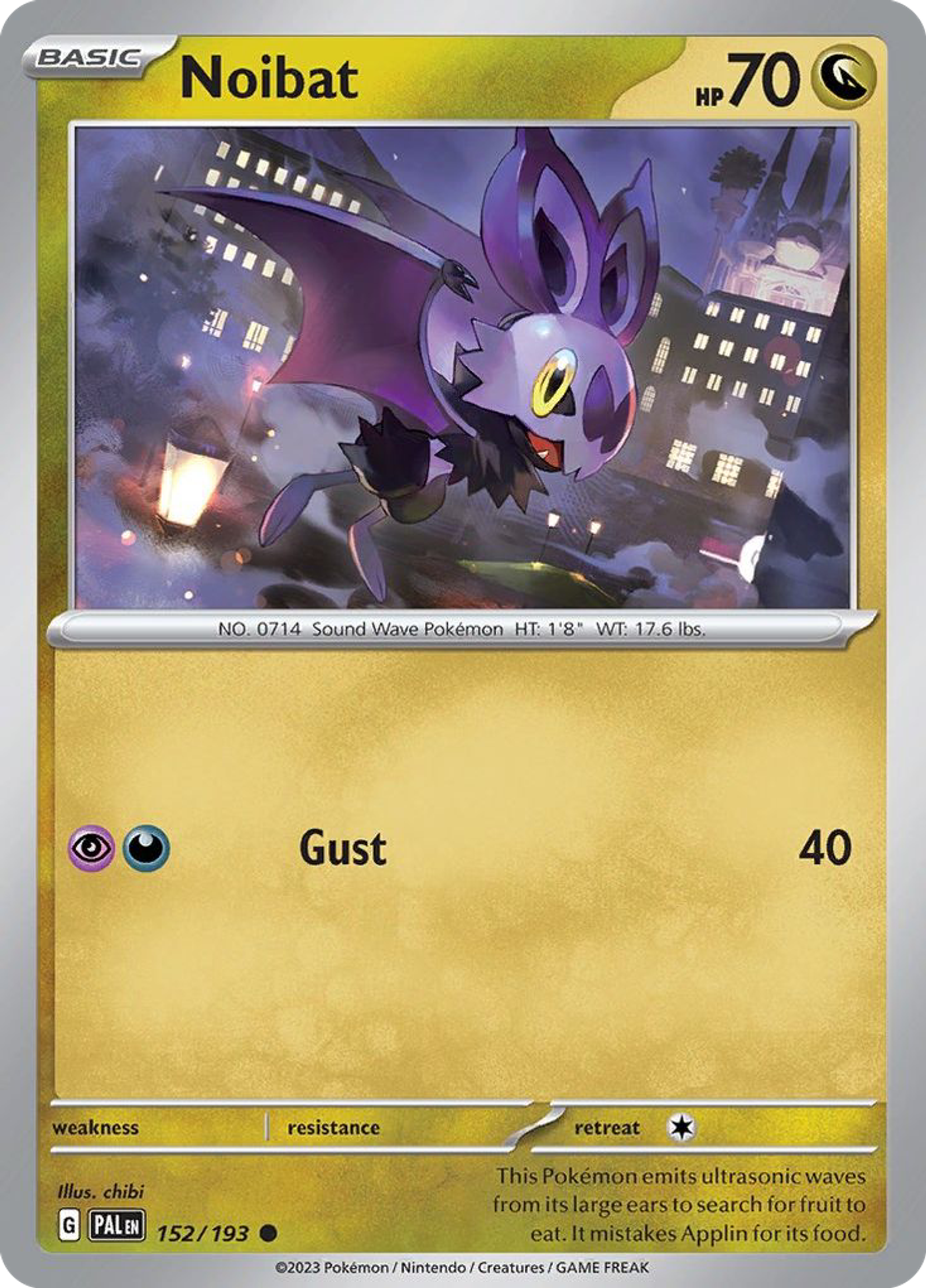 Noibat — SV02: Paldea Evolved — Pokémon