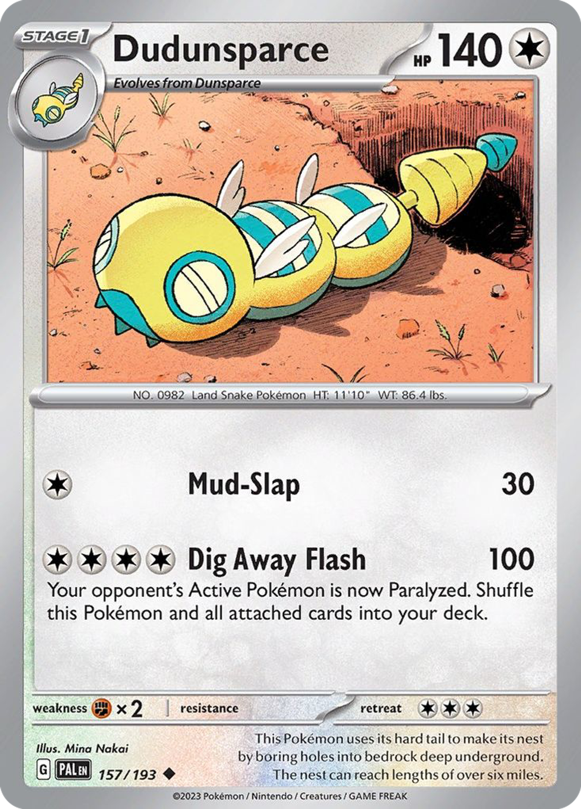 Deusolourdo — SV02: Paldea Evolved — Pokemon