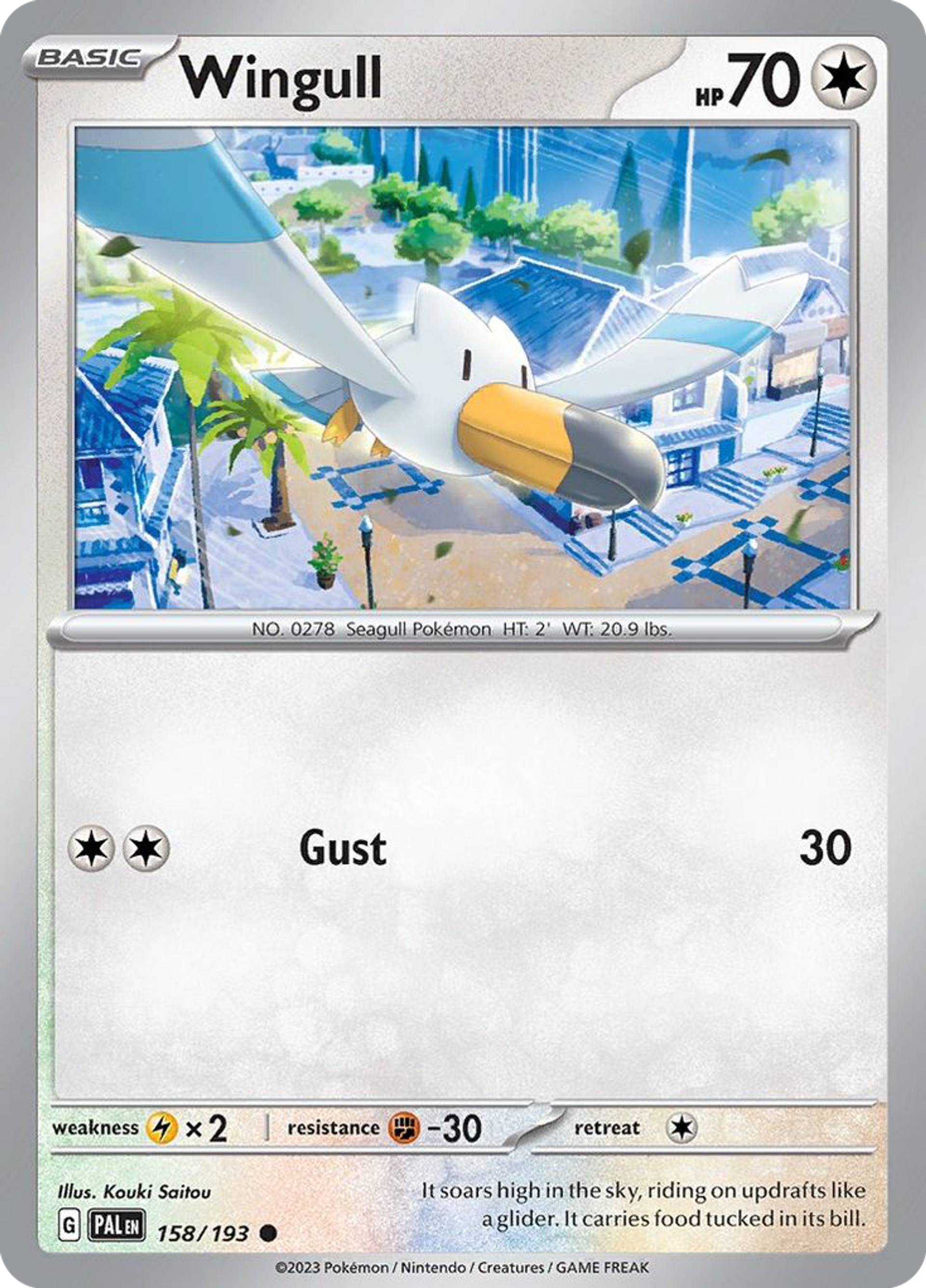 Wingull — SV02: Paldea Evolved — Pokémon