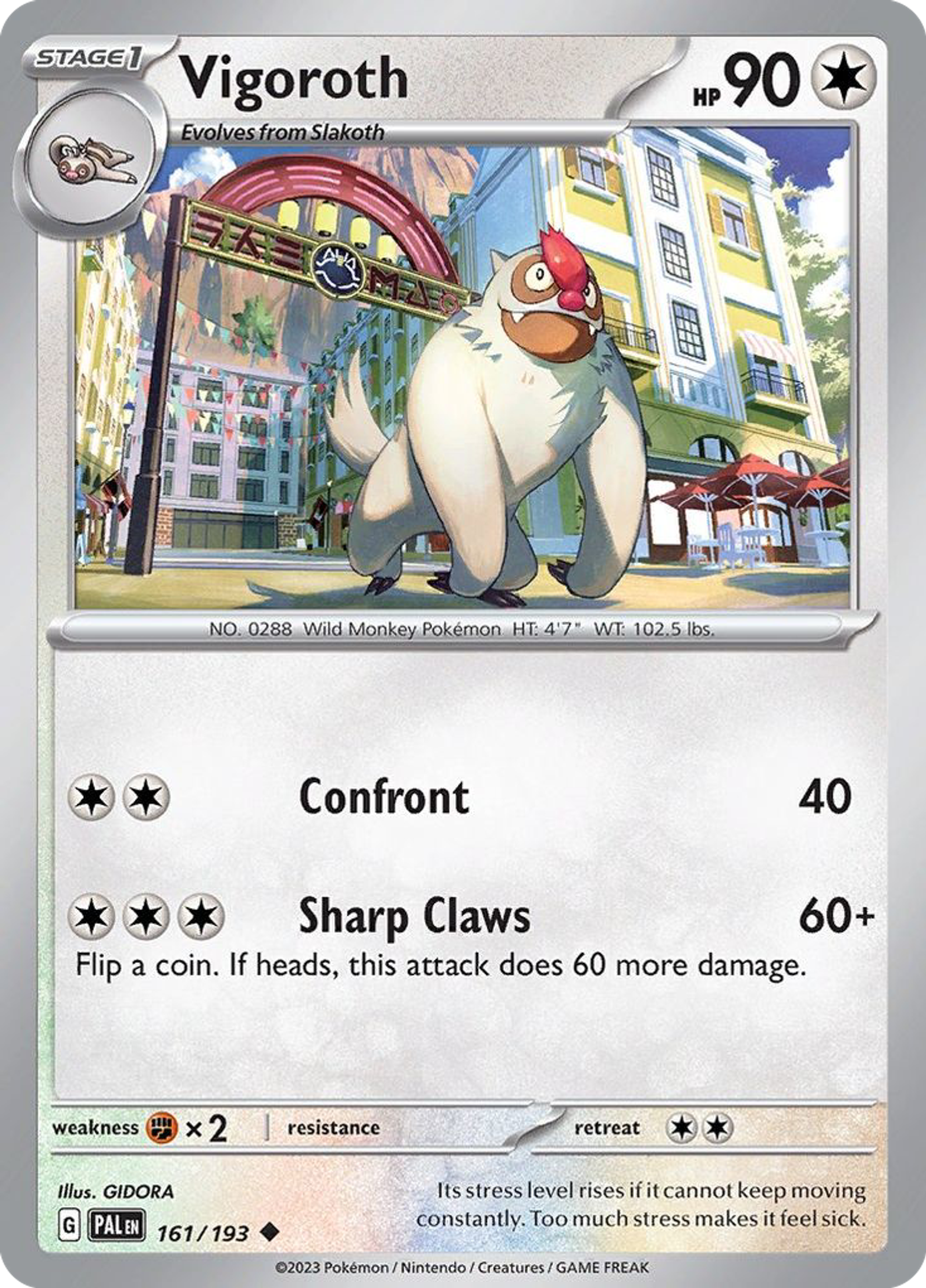 Vigoroth — SV02: Paldea Evolved — Pokemon