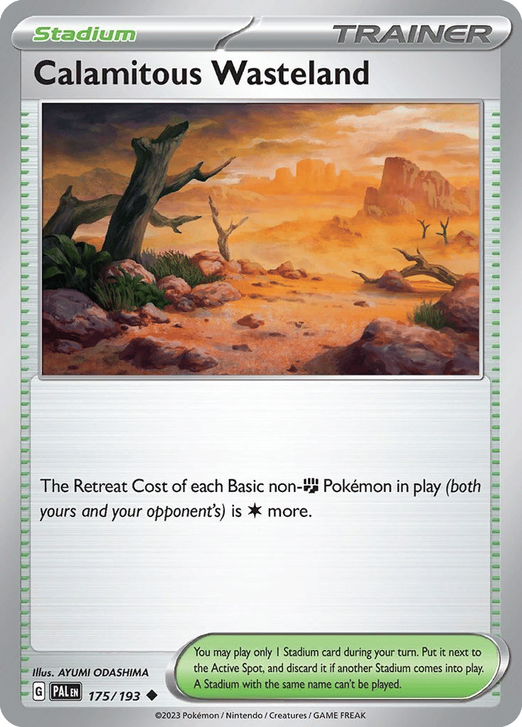 Calamitous Wasteland — SV02: Paldea Evolved — Pokemon