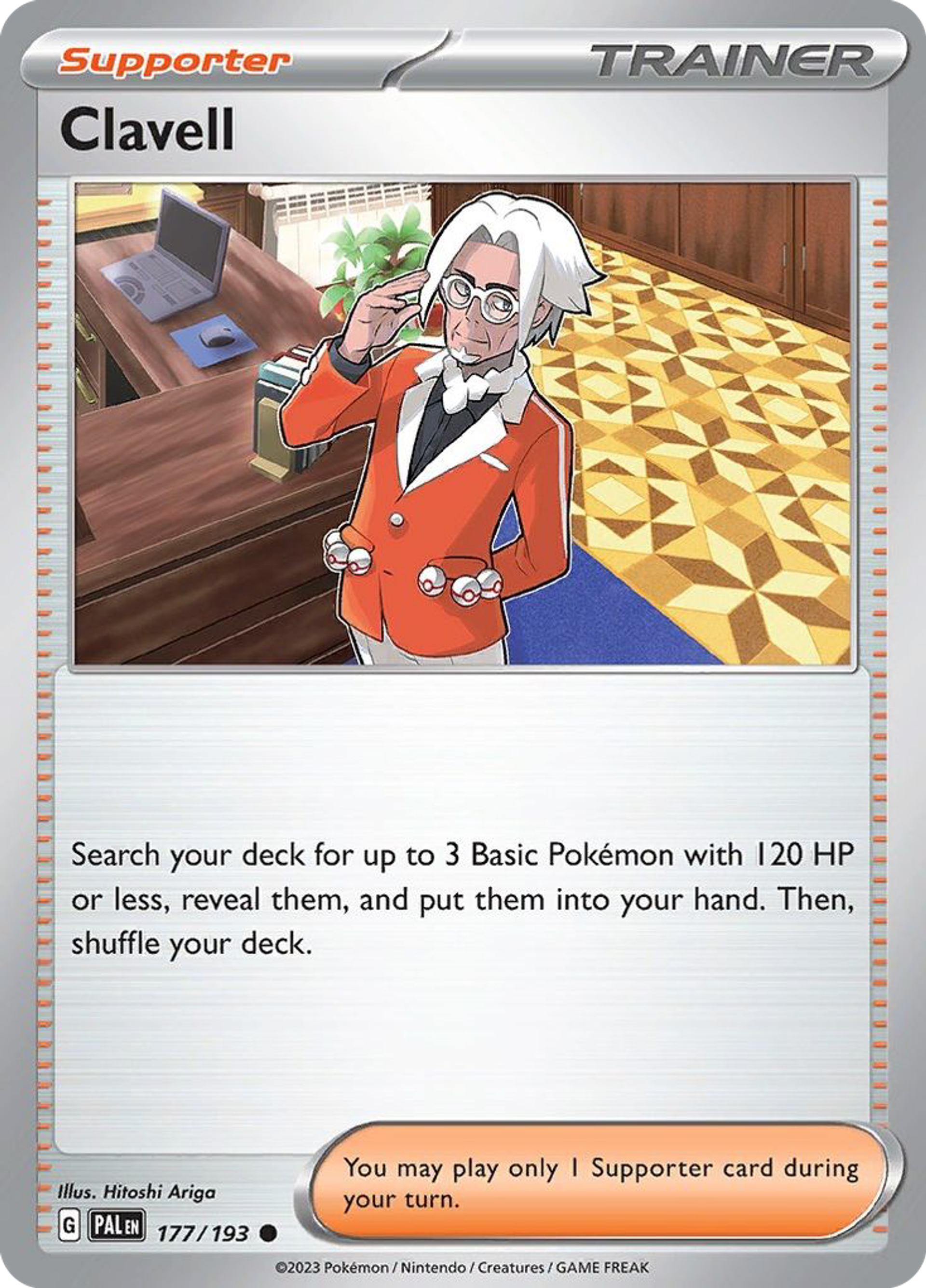 Clavell — SV02: Paldea Evolved — Pokémon