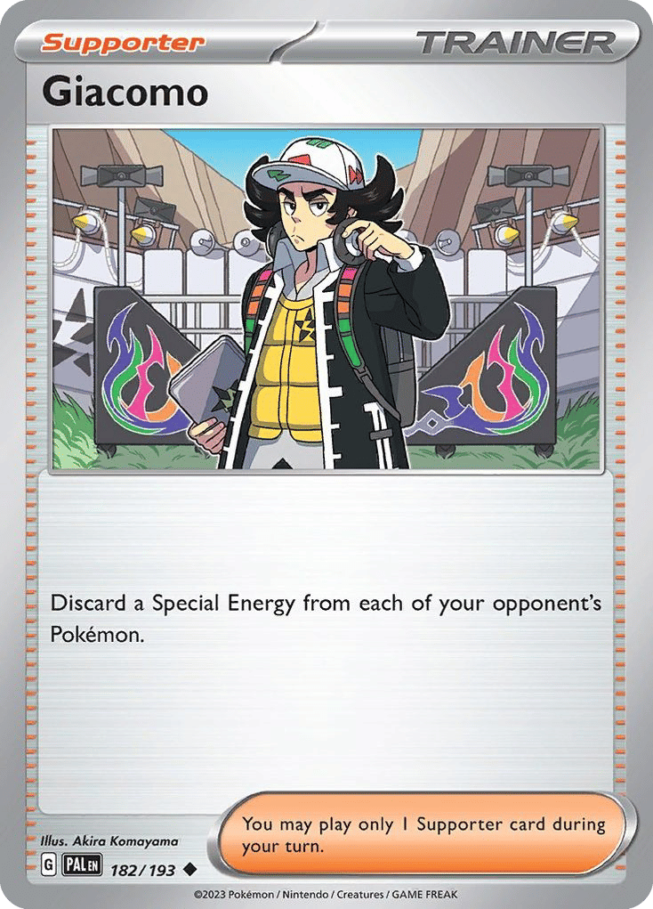 Giacomo — SV02: Paldea Evolved — Pokemon