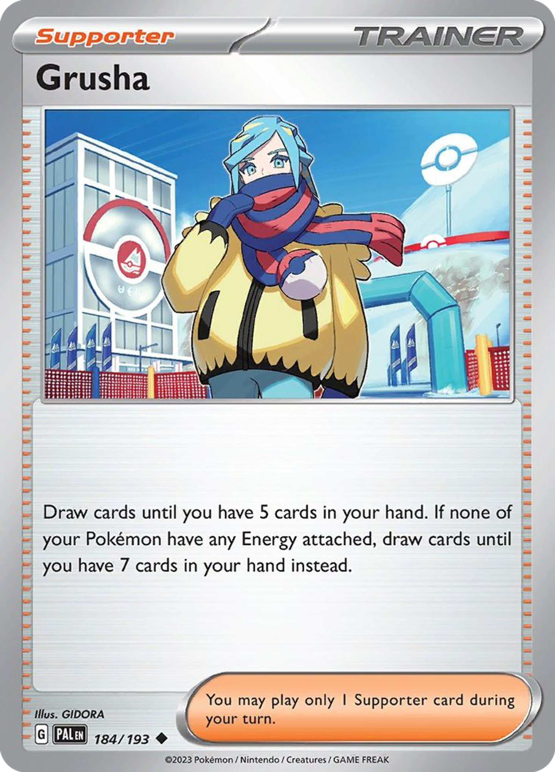 Grusha — SV02: Paldea Evolved — Pokémon