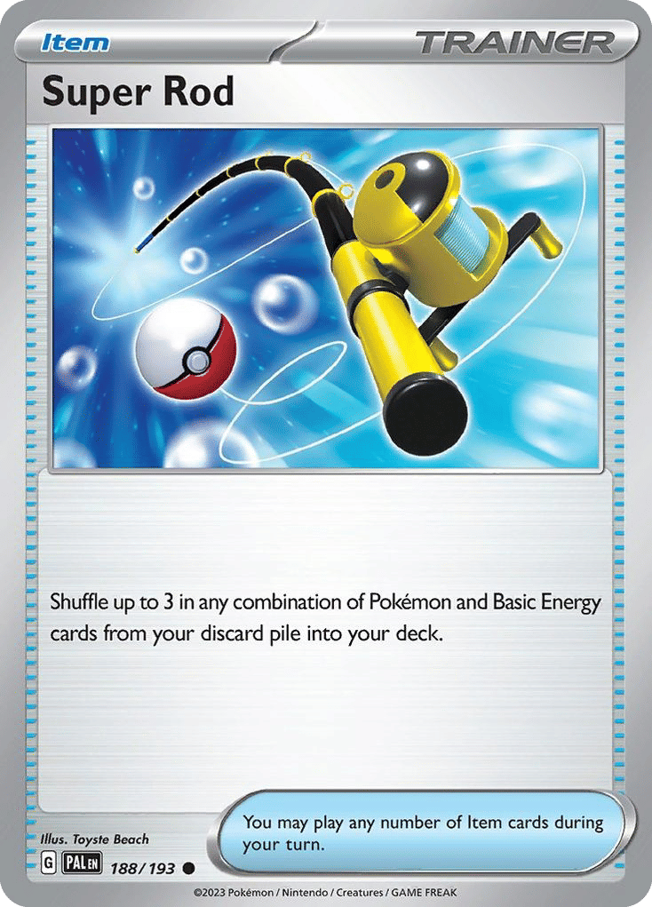 Super Rod — SV02: Paldea Evolved — Pokemon