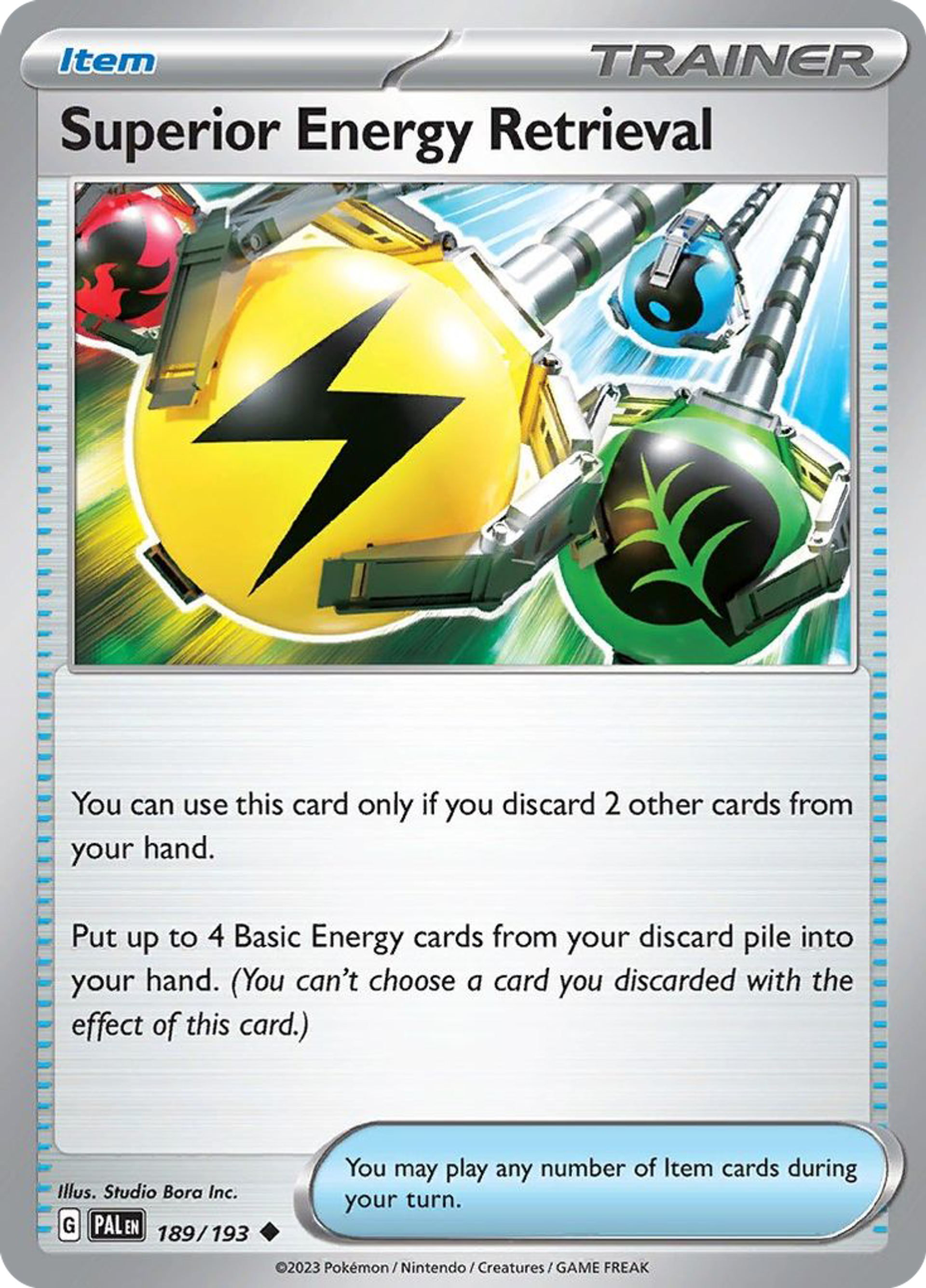 Superior Energy Retrieval — SV02: Paldea Evolved — Pokemon
