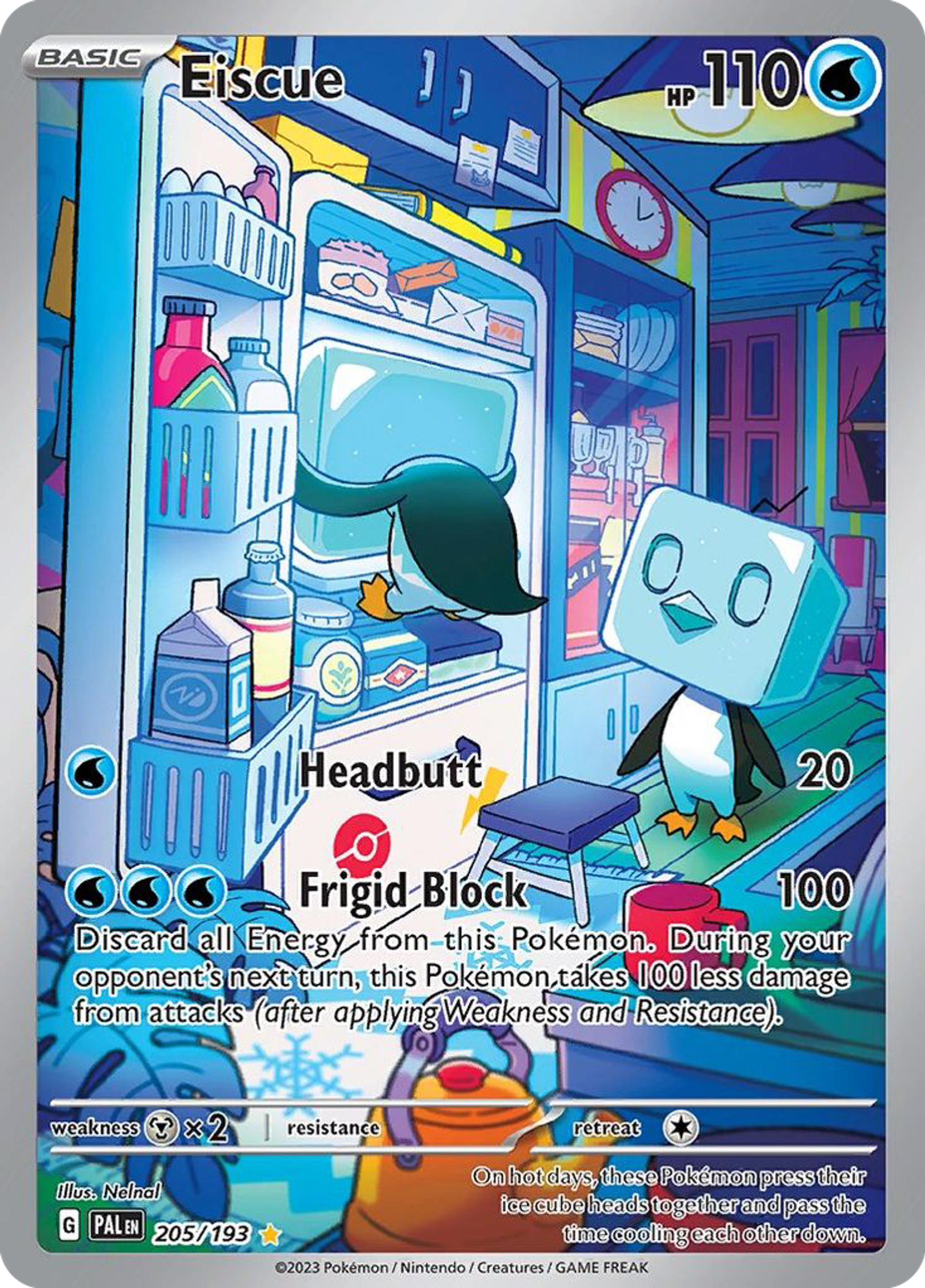 Eiscue — SV02: Paldea Evolved — Pokemon