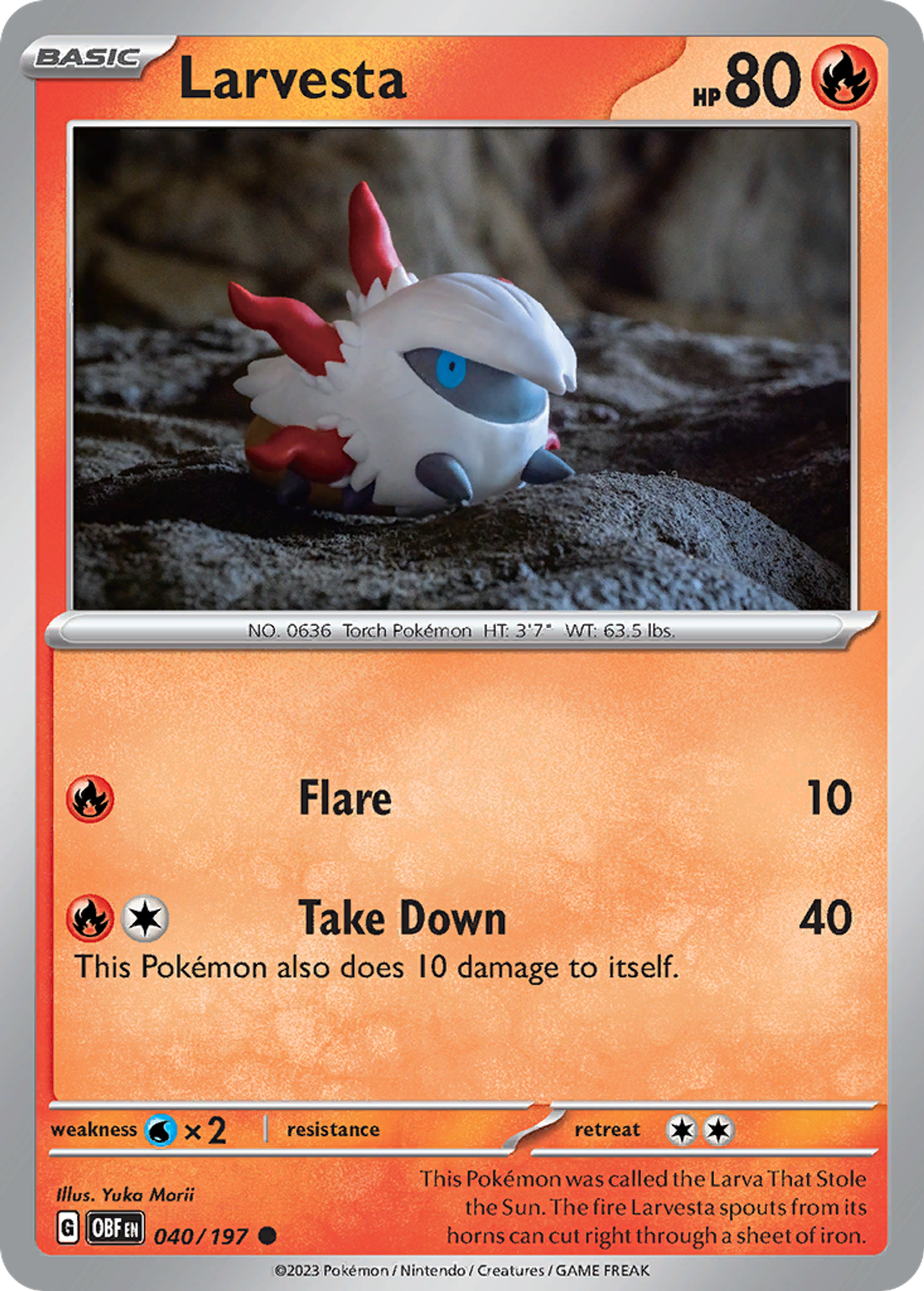 Pyronille — SV03: Obsidian Flames — Pokémon