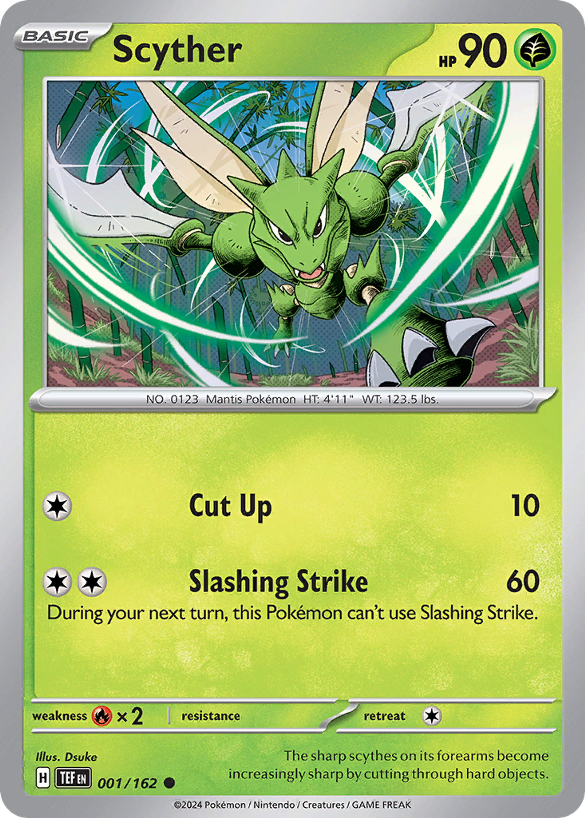 Scyther — SV05: Temporal Forces — Pokémon