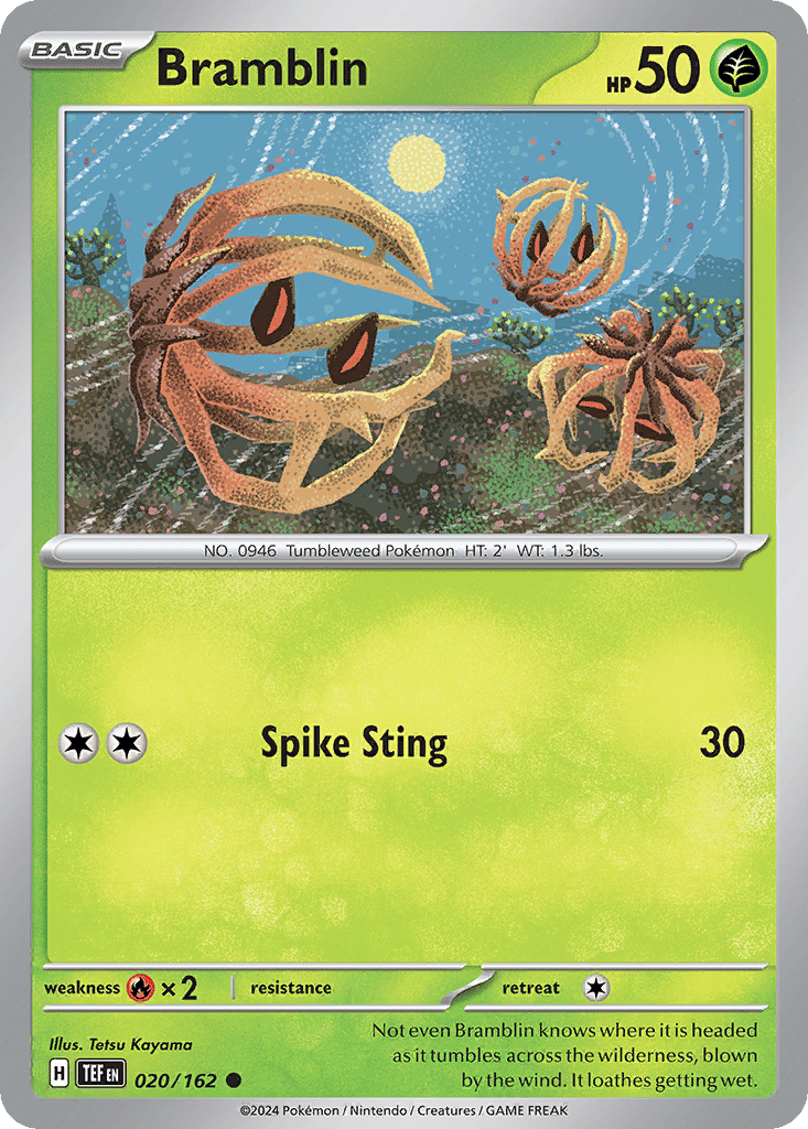 Bramblin — SV05: Temporal Forces — Pokemon
