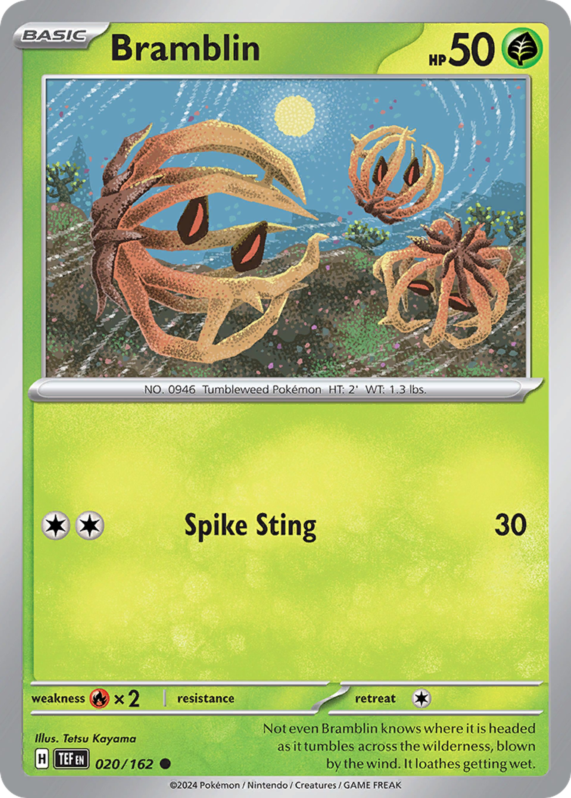 Bramblin — SV05: Temporal Forces — Pokémon